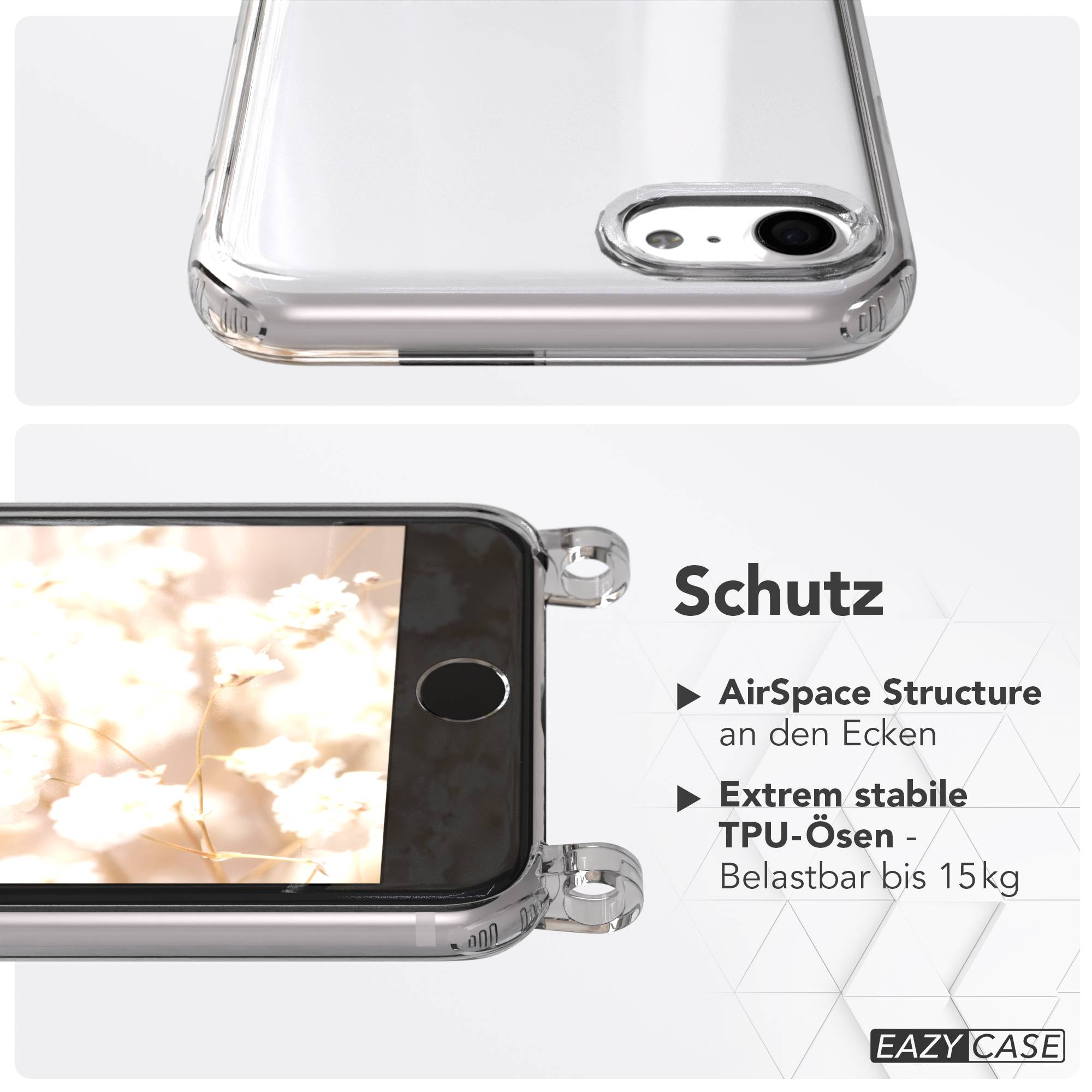 iPhone SE Handykette mit verstellbarem Band und Hülle von EAZY CASE