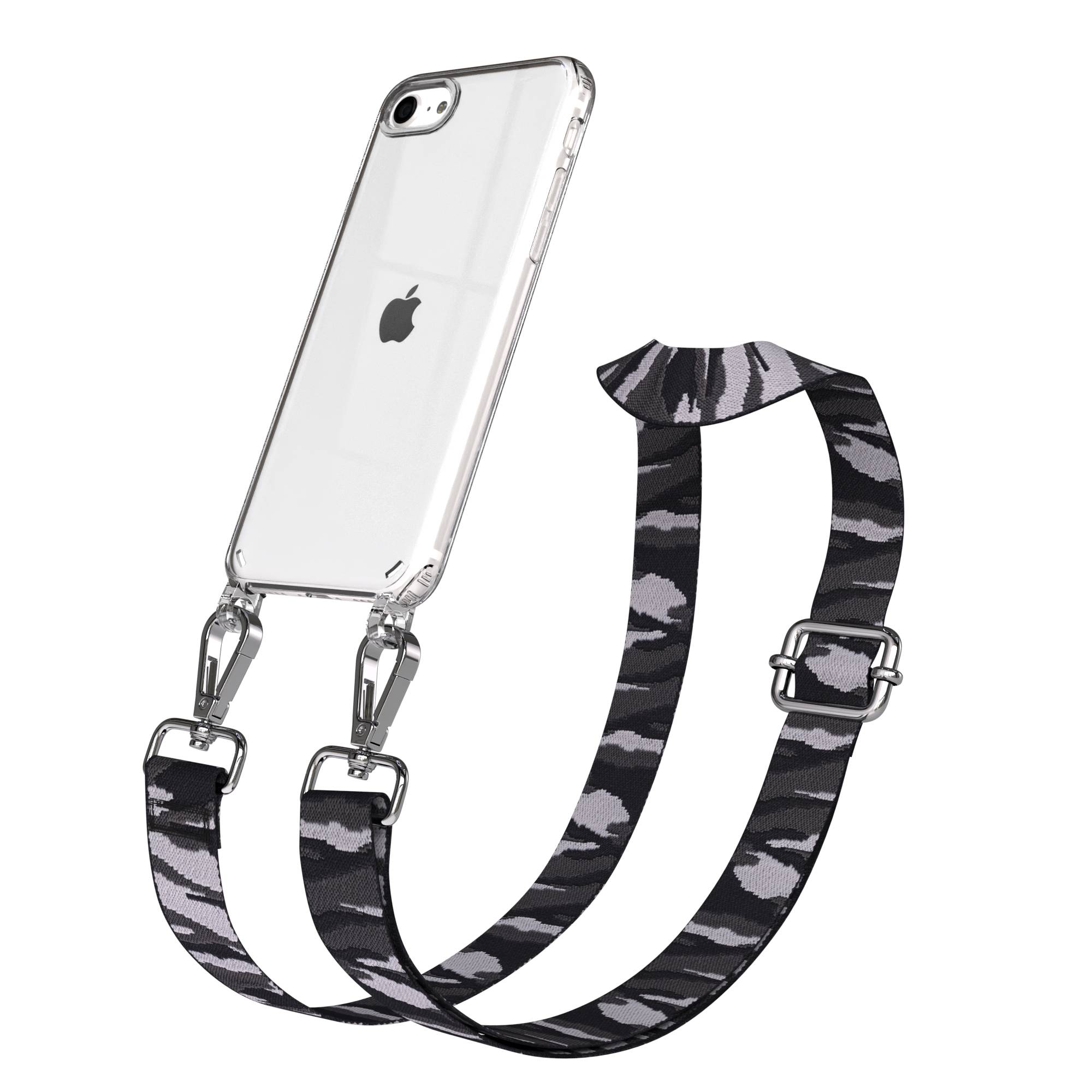 iPhone SE Handykette mit verstellbarem Band und Hülle von EAZY CASE