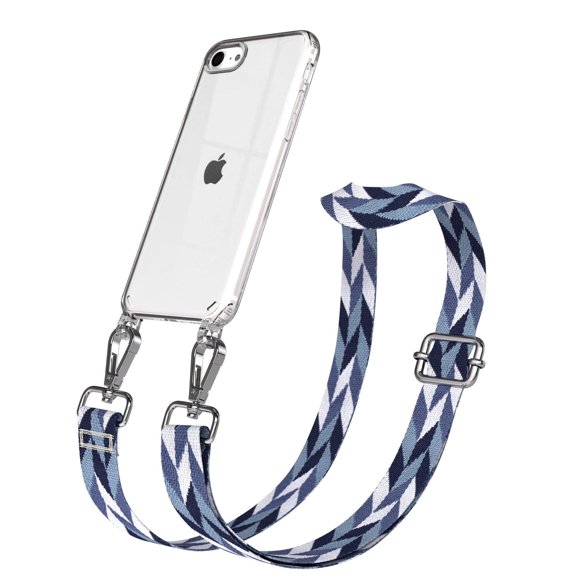 iPhone SE Handykette mit verstellbarem Band und Hülle von EAZY CASE
