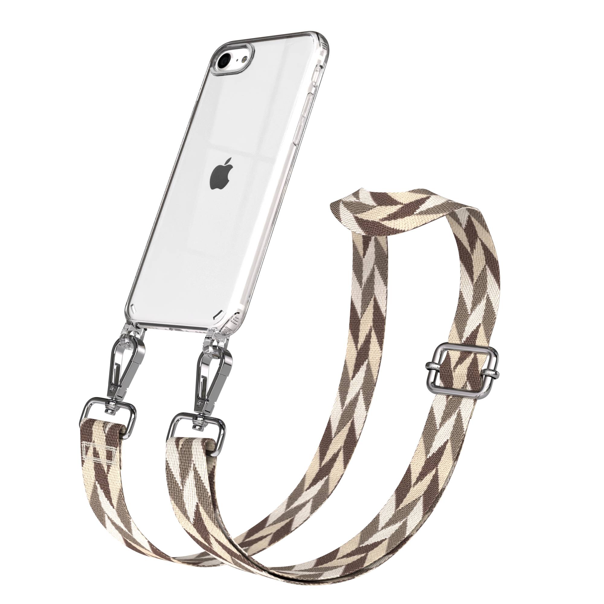 iPhone SE Handykette mit verstellbarem Band und Hülle von EAZY CASE
