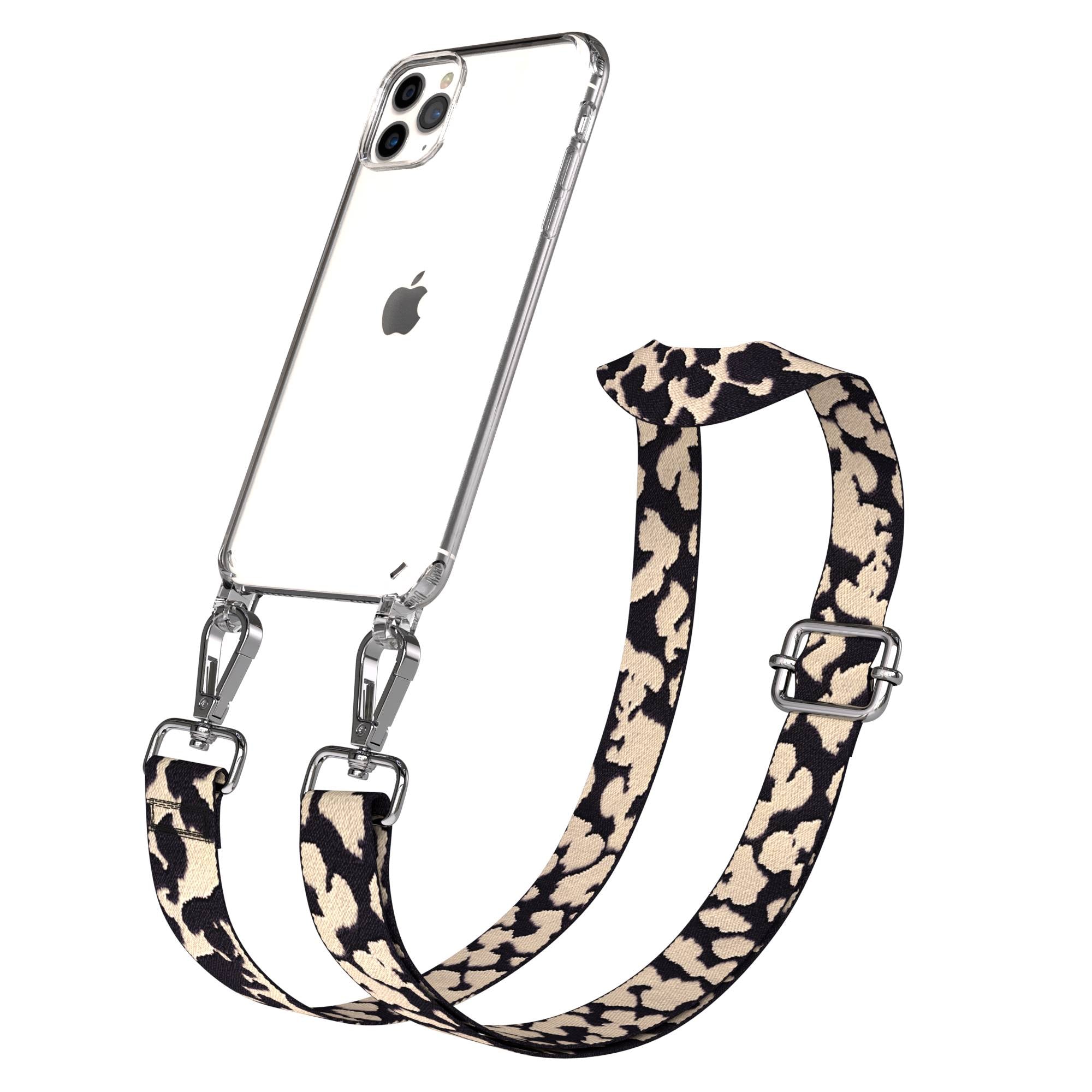 iPhone 11 Pro Max Handykette mit verstellbarem Boho Trageriemen von EAZY CASE