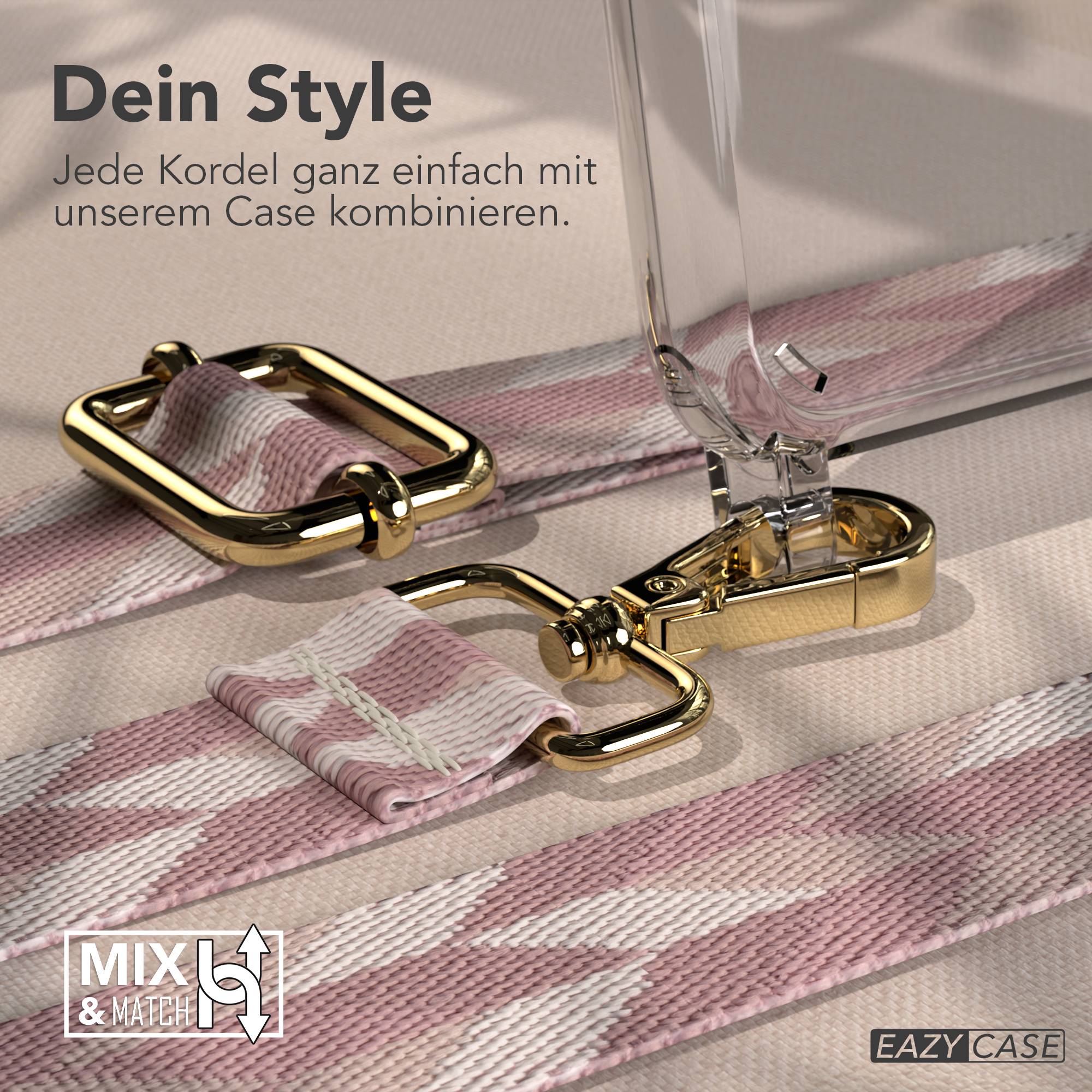 iPhone 11 Handykette verstellbar mit Boho Band Polyester Metallapplikationen