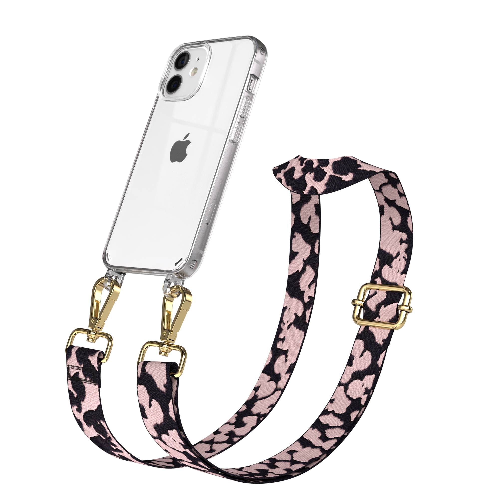 iPhone 12 Mini Handykette mit verstellbarem Boho Band von EAZY CASE