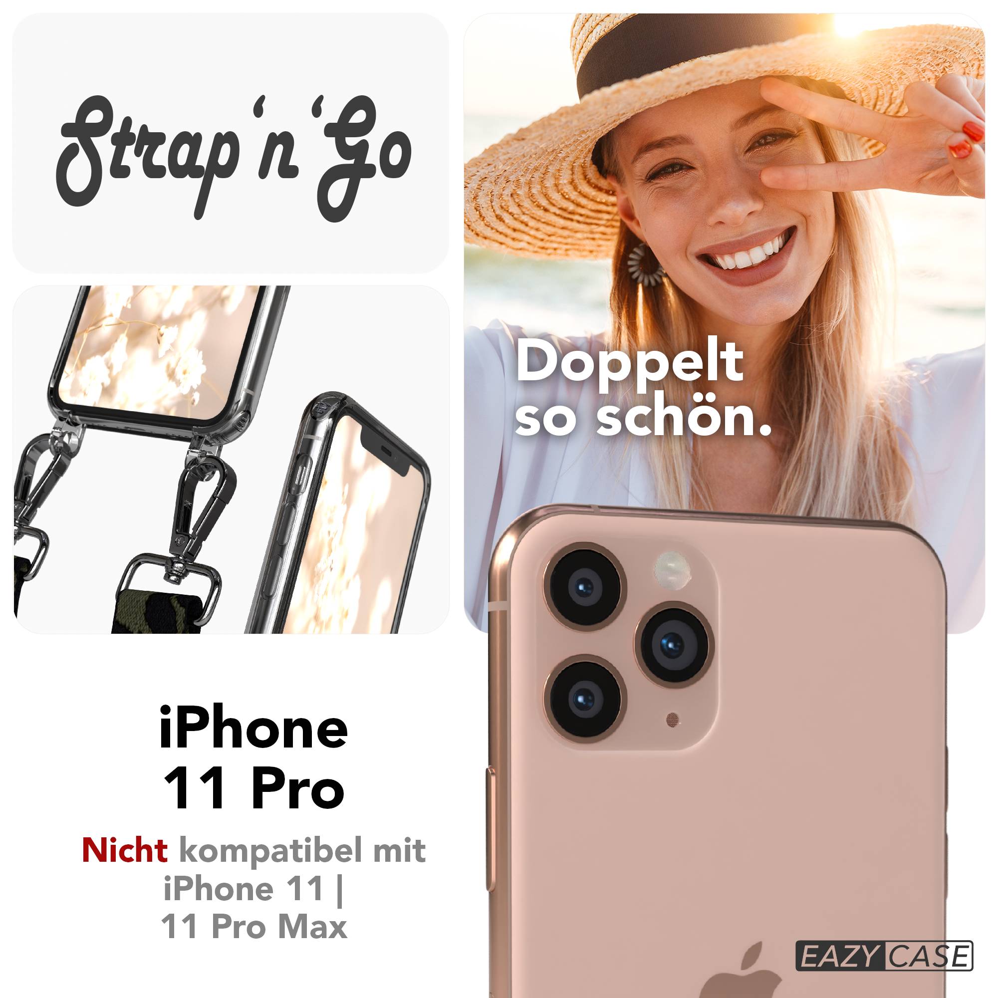 iPhone 11 Pro Handykette mit verstellbarem Boho Band EAZY CASE