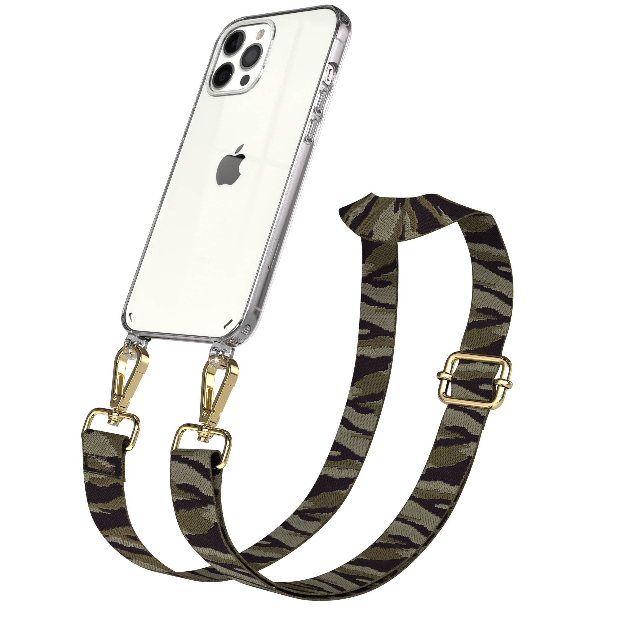 iPhone 12 Pro Max Handykette mit verstellbarem Boho Band von EAZY CASE
