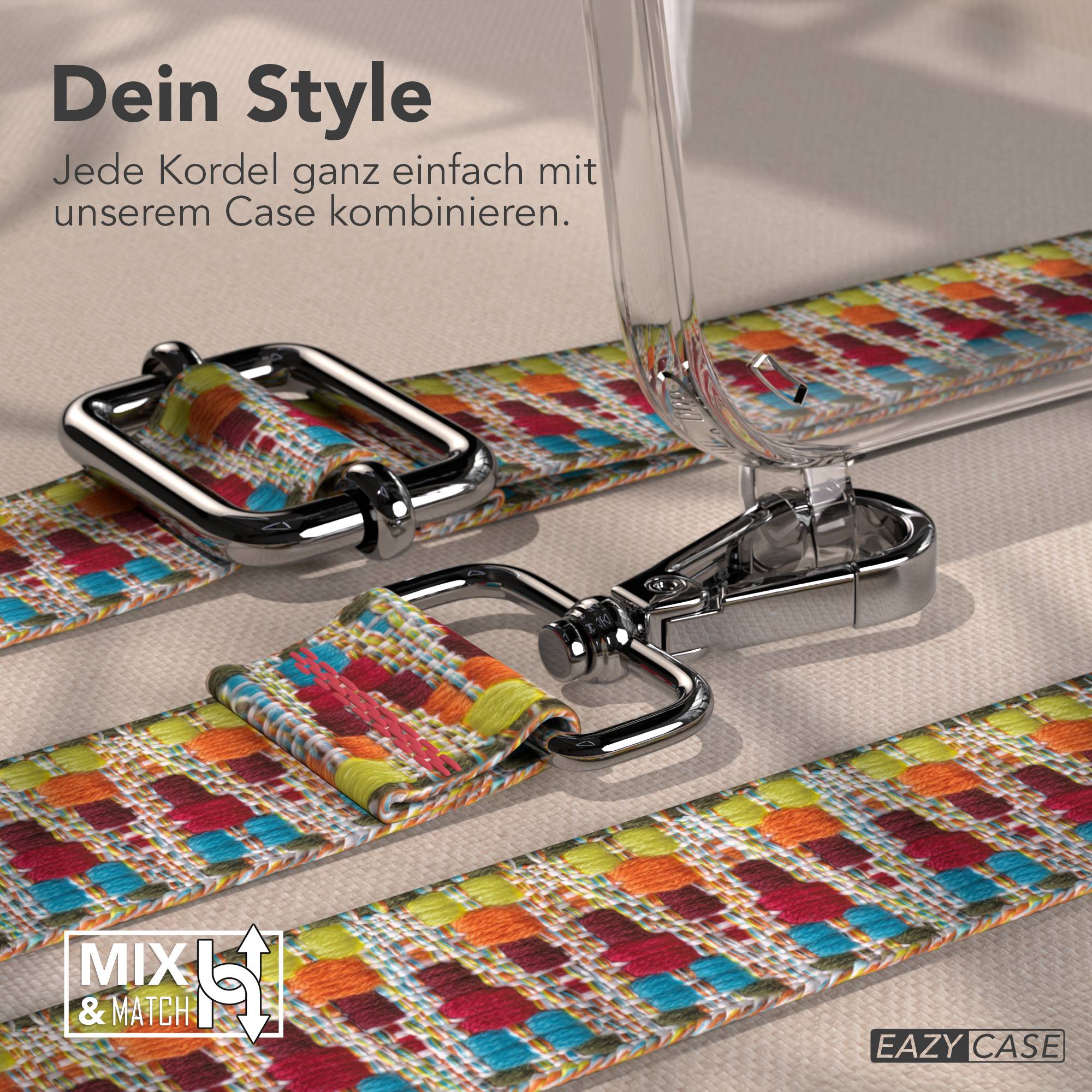 iPhone 12 Pro Max Handykette mit verstellbarem Boho Band von EAZY CASE