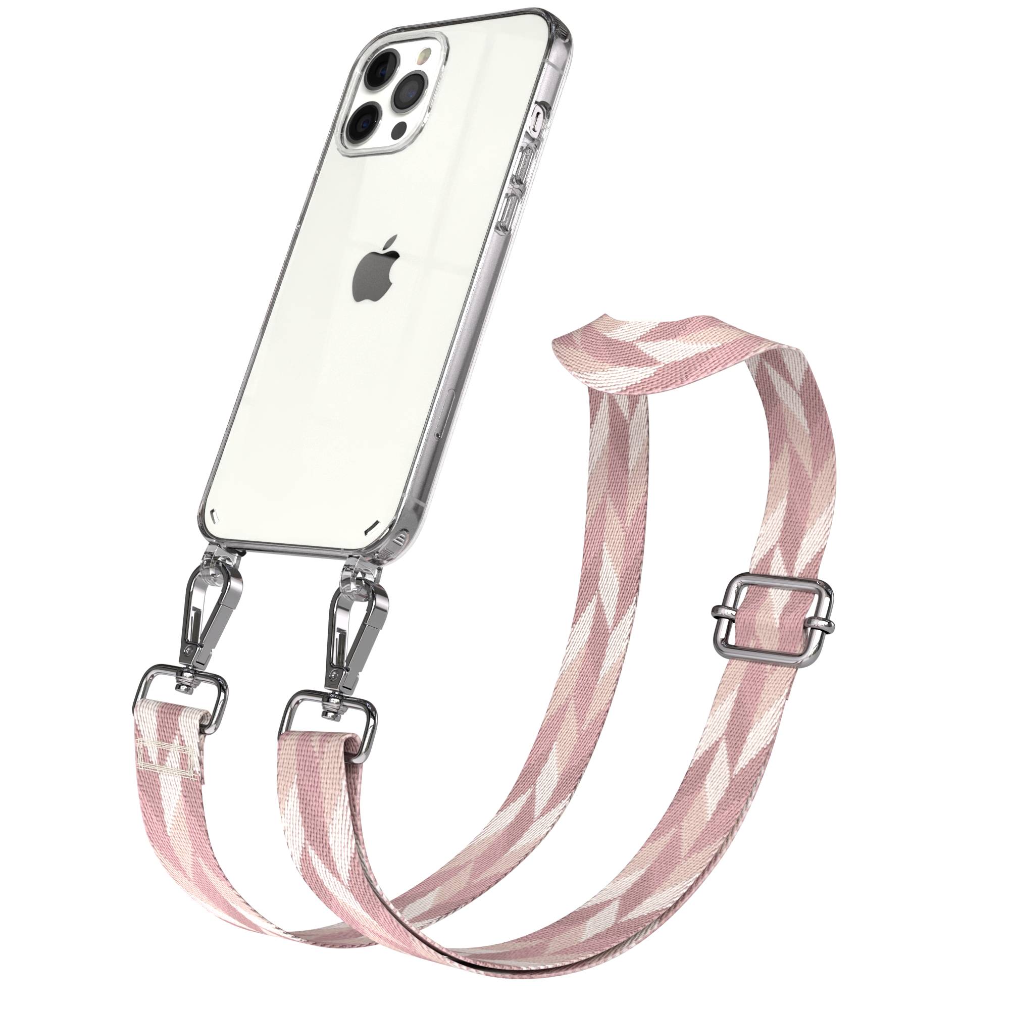 iPhone 12 Pro Max Handykette mit verstellbarem Boho Band von EAZY CASE