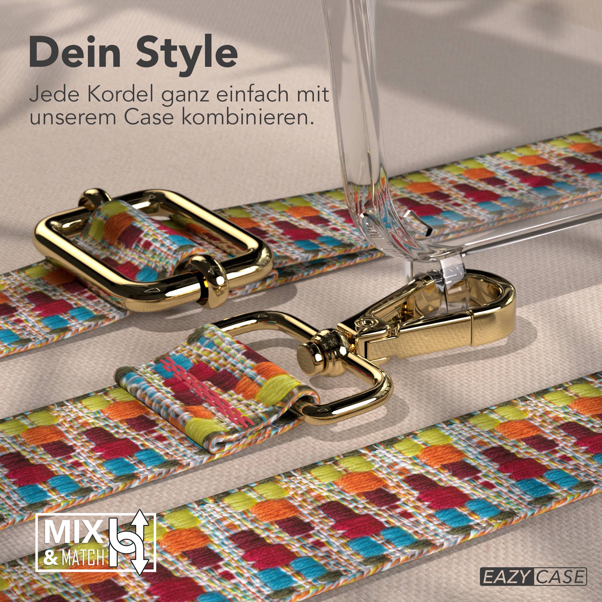 iPhone 13 Mini Handykette mit verstellbarem Band und Boho Design