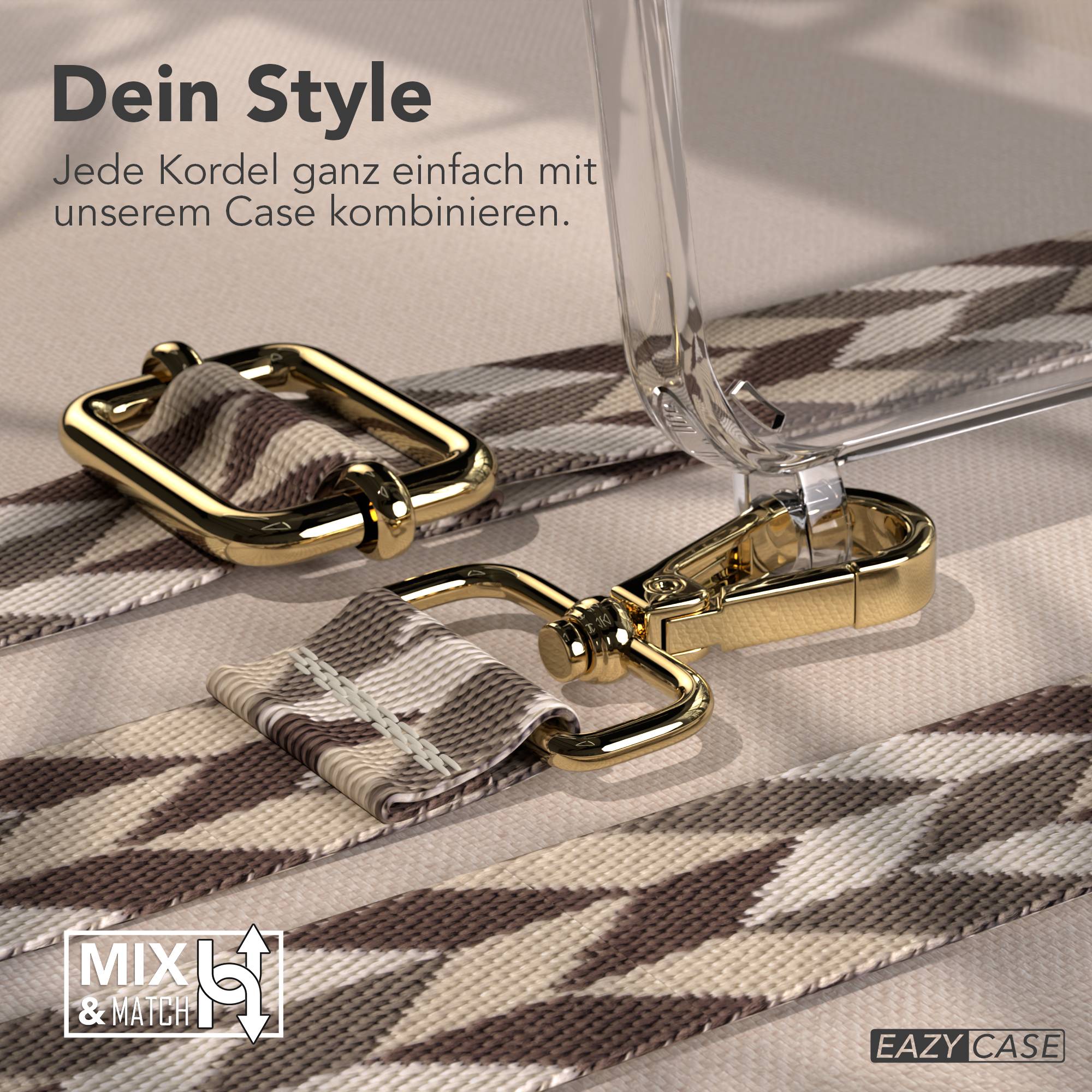 iPhone 13 Mini Handykette mit verstellbarem Band und Boho Design