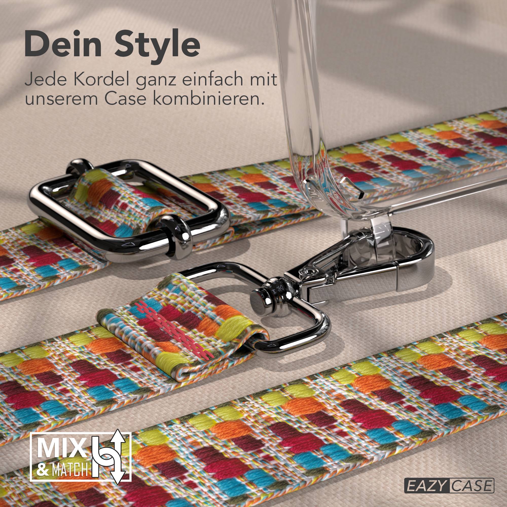 iPhone 13 Mini Handykette mit verstellbarem Band und Boho Design