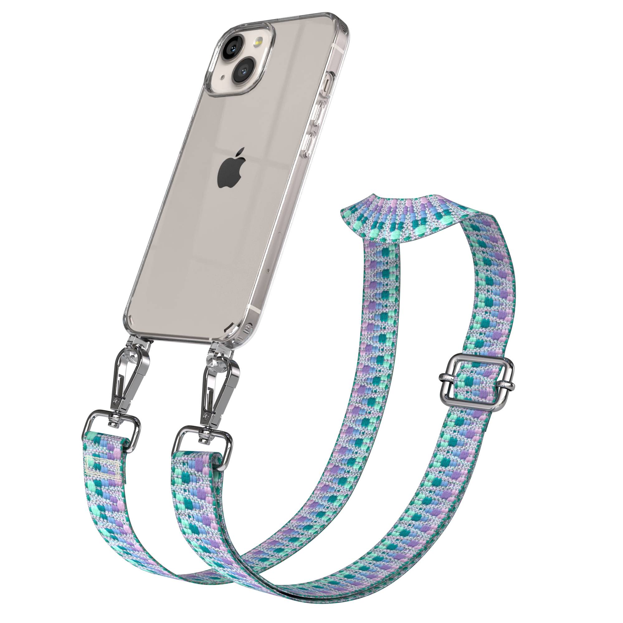 iPhone 13 Handykette mit verstellbarem Boho Band von EAZY CASE
