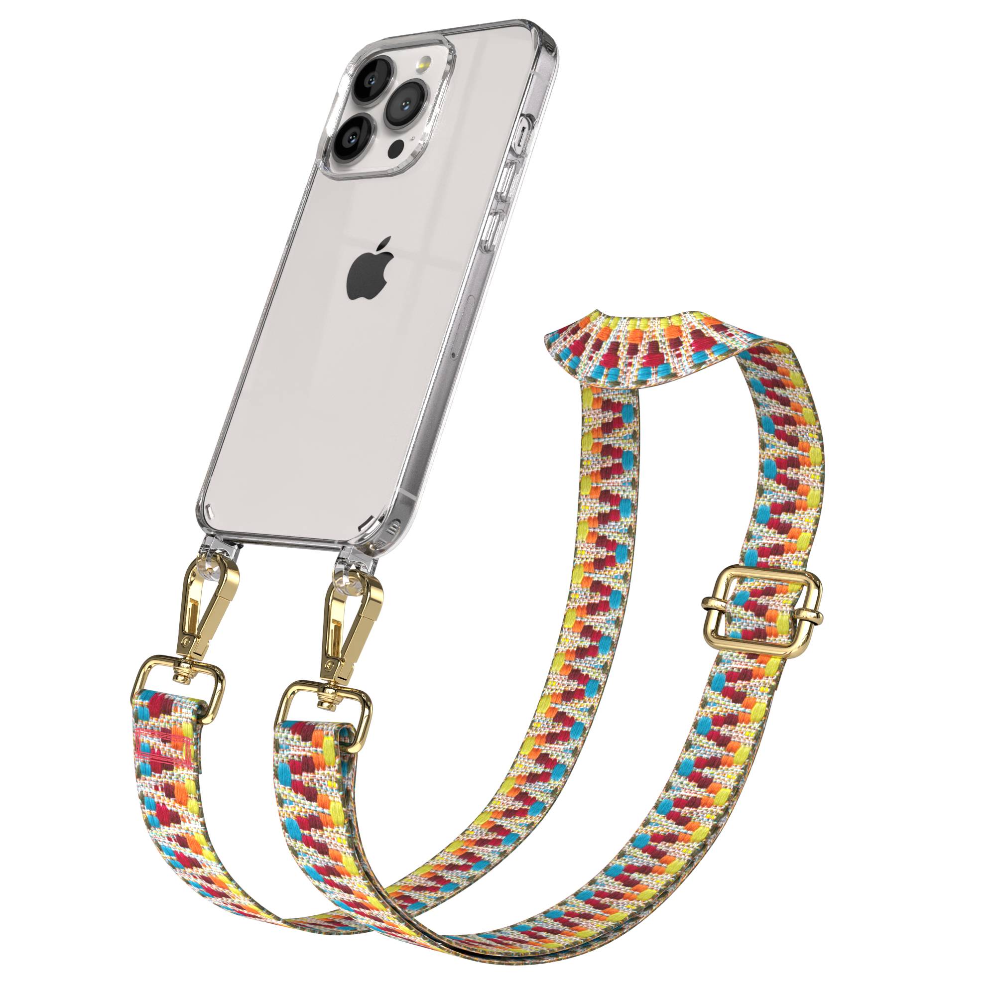 iPhone 13 Pro Handykette mit Boho Band verstellbar EAZY CASE