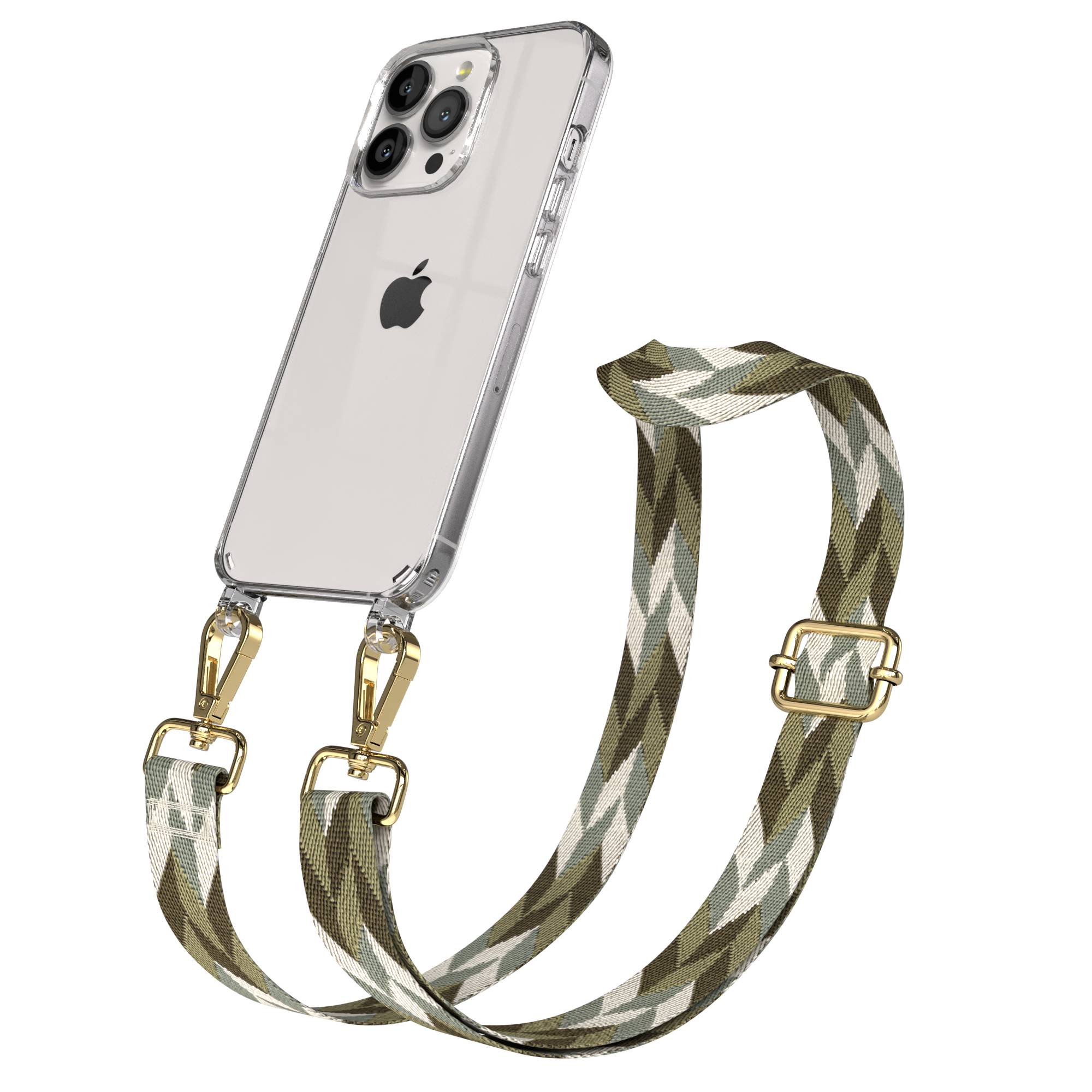 iPhone 13 Pro Handykette mit Boho Band verstellbar EAZY CASE