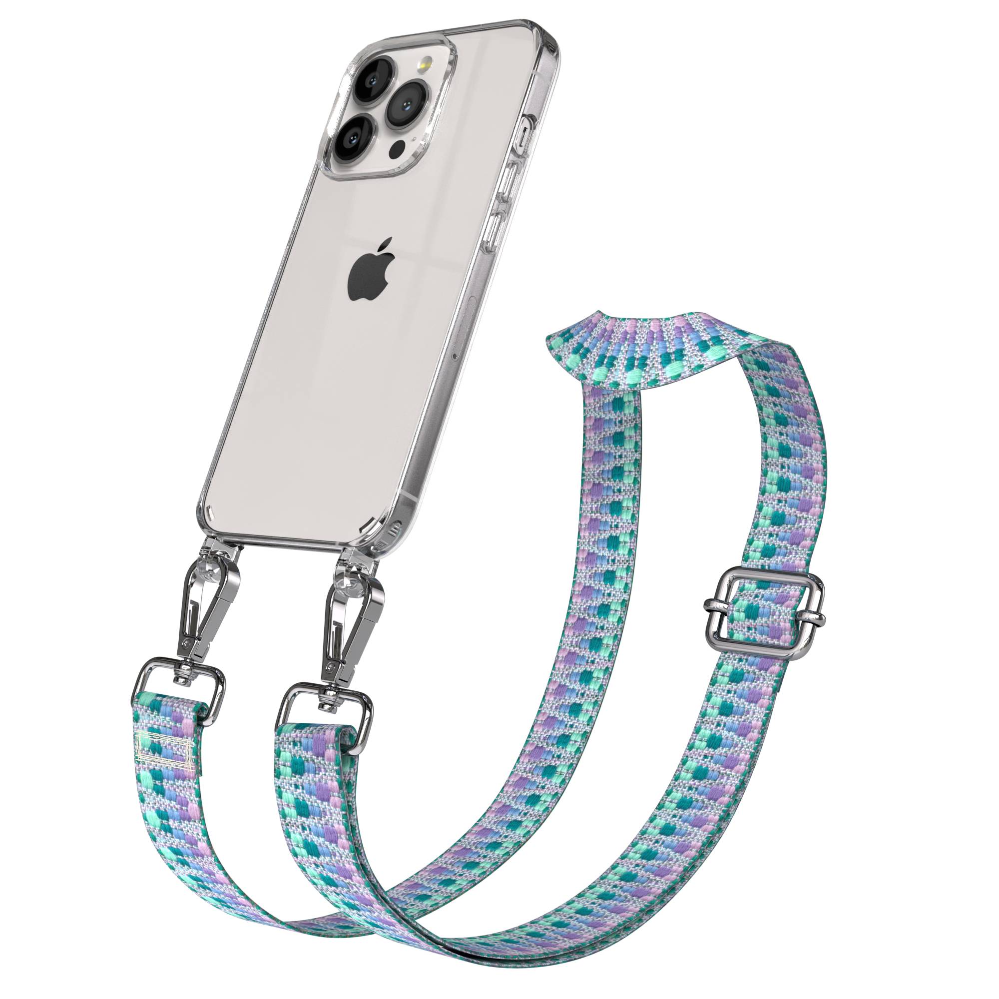 iPhone 13 Pro Handykette mit Boho Band verstellbar EAZY CASE