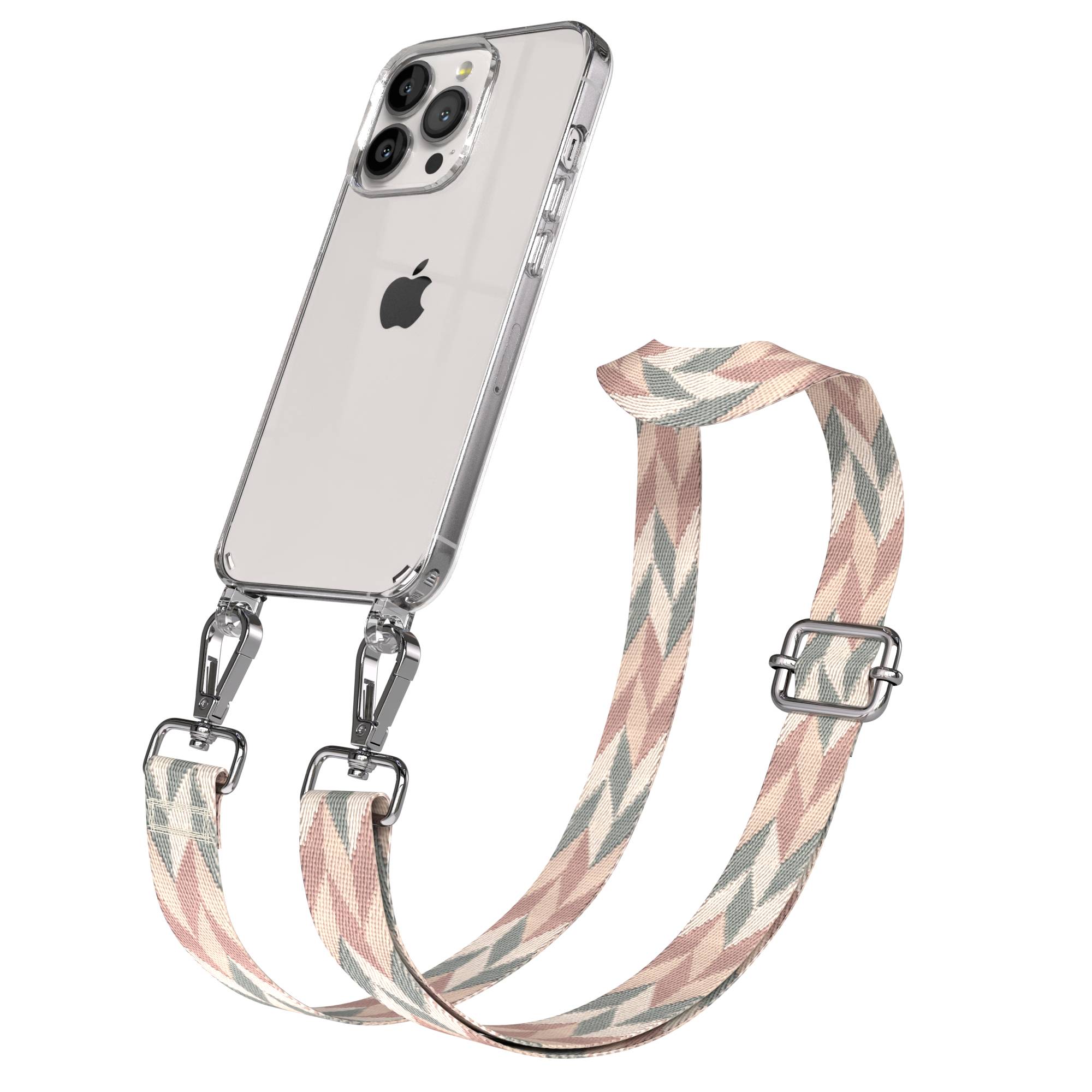 iPhone 13 Pro Handykette mit Boho Band verstellbar EAZY CASE