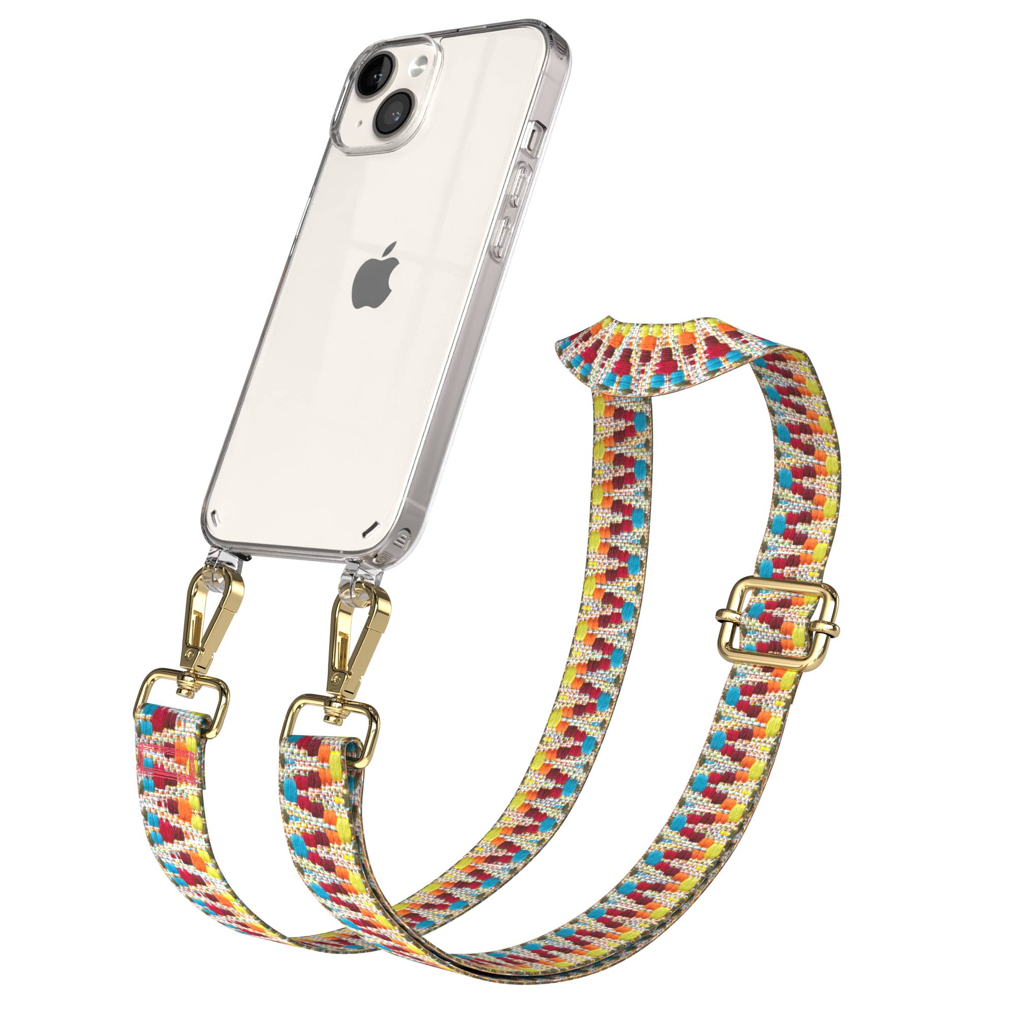 iPhone 14 Handykette mit verstellbarem Boho Band von EAZY CASE
