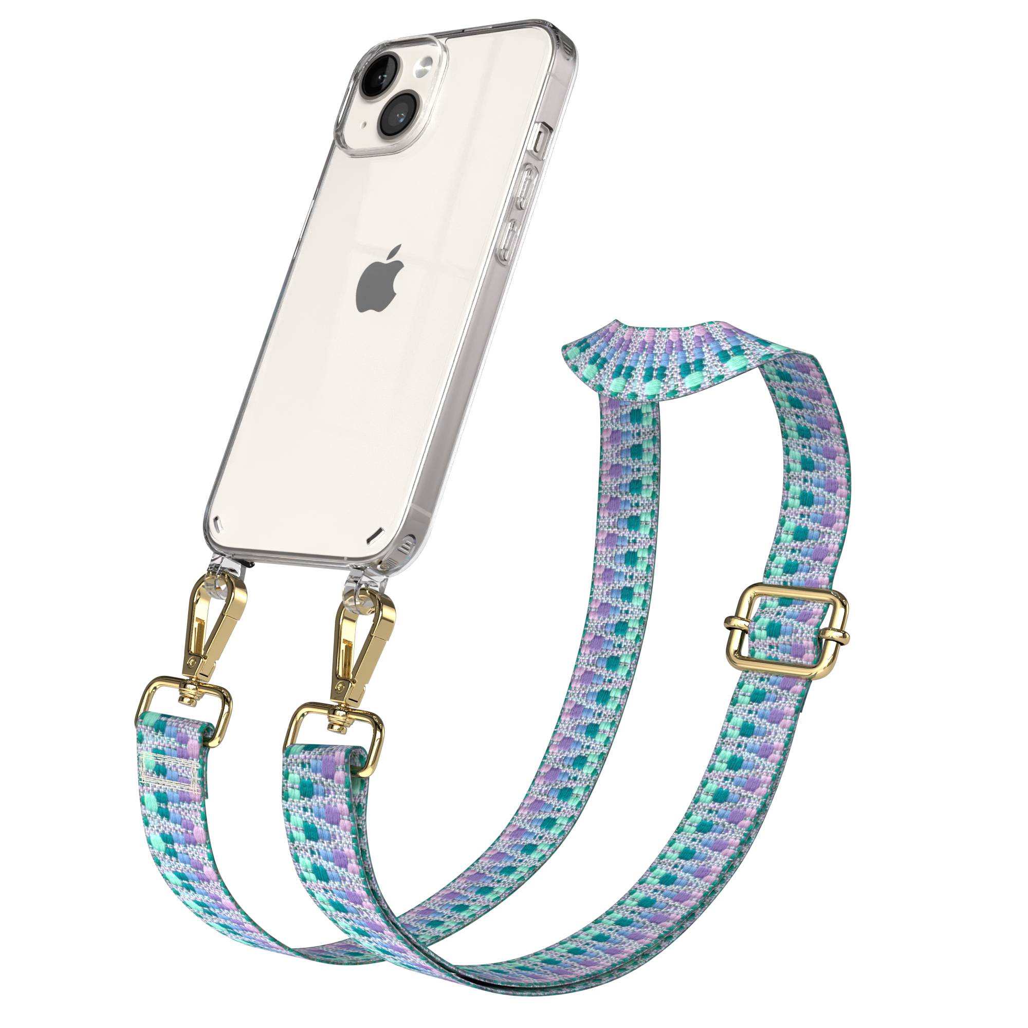 iPhone 14 Handykette mit verstellbarem Boho Band von EAZY CASE