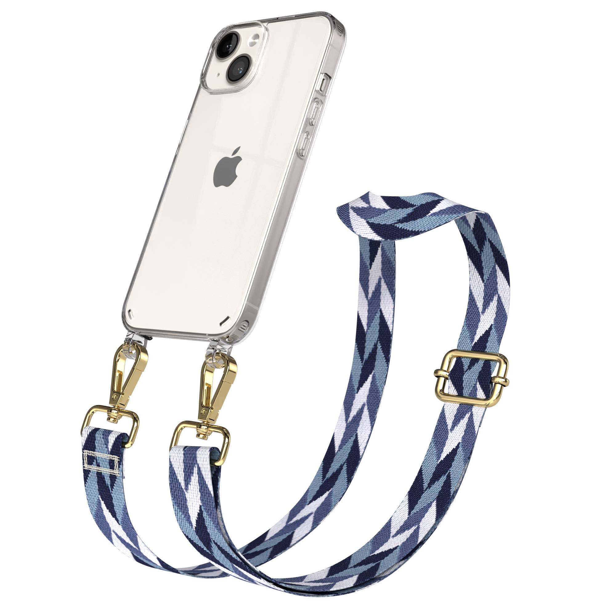 iPhone 14 Handykette mit verstellbarem Boho Band von EAZY CASE