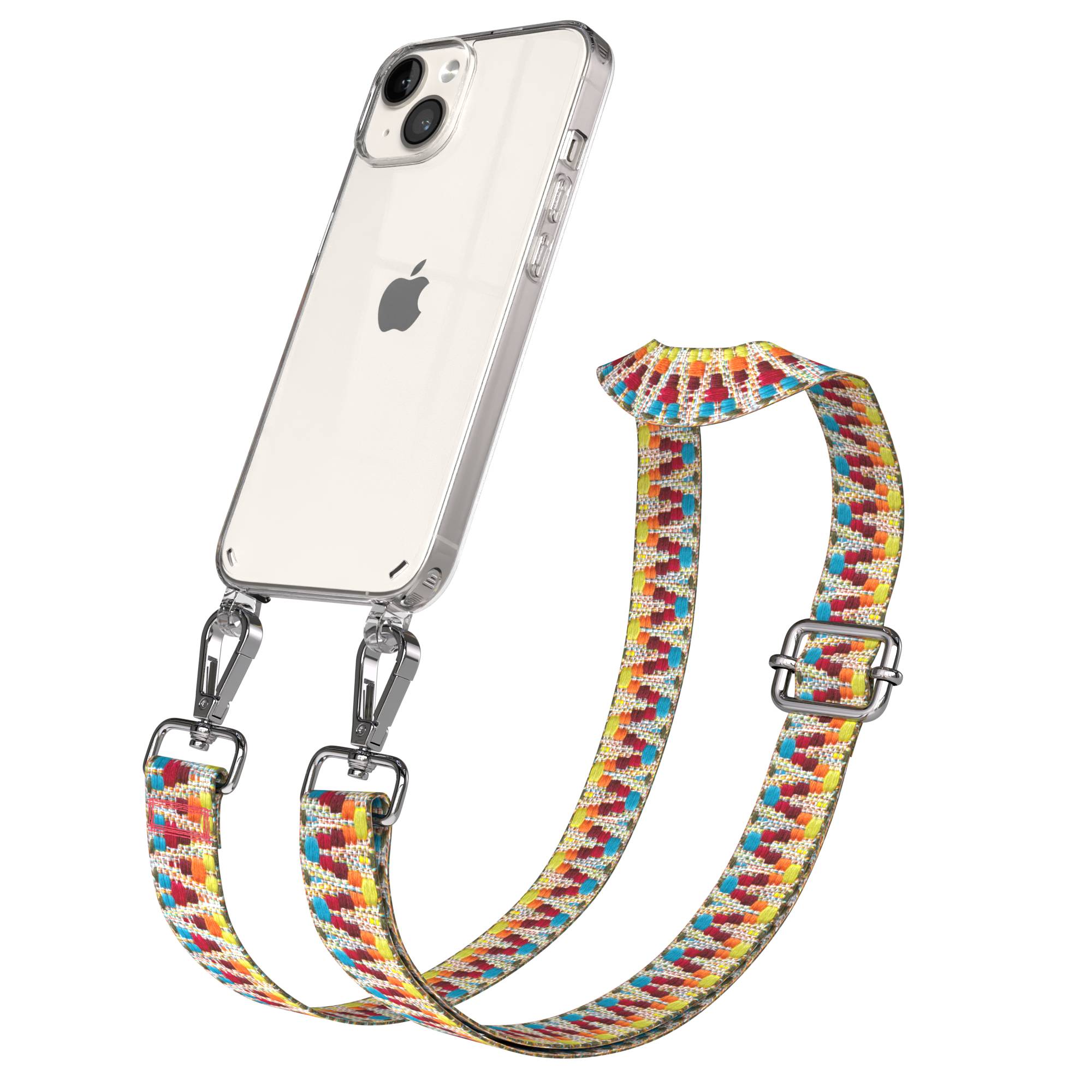 iPhone 14 Handykette mit verstellbarem Boho Band von EAZY CASE