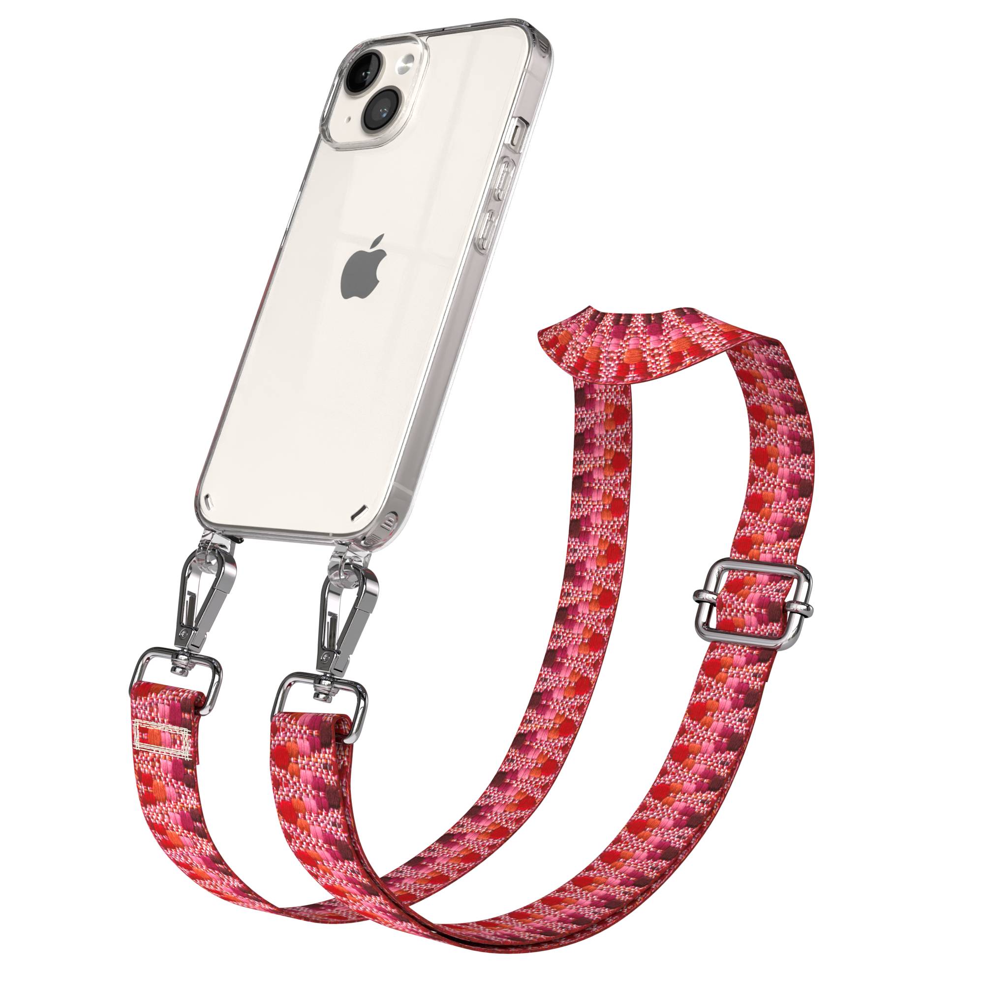 iPhone 14 Handykette mit verstellbarem Boho Band von EAZY CASE