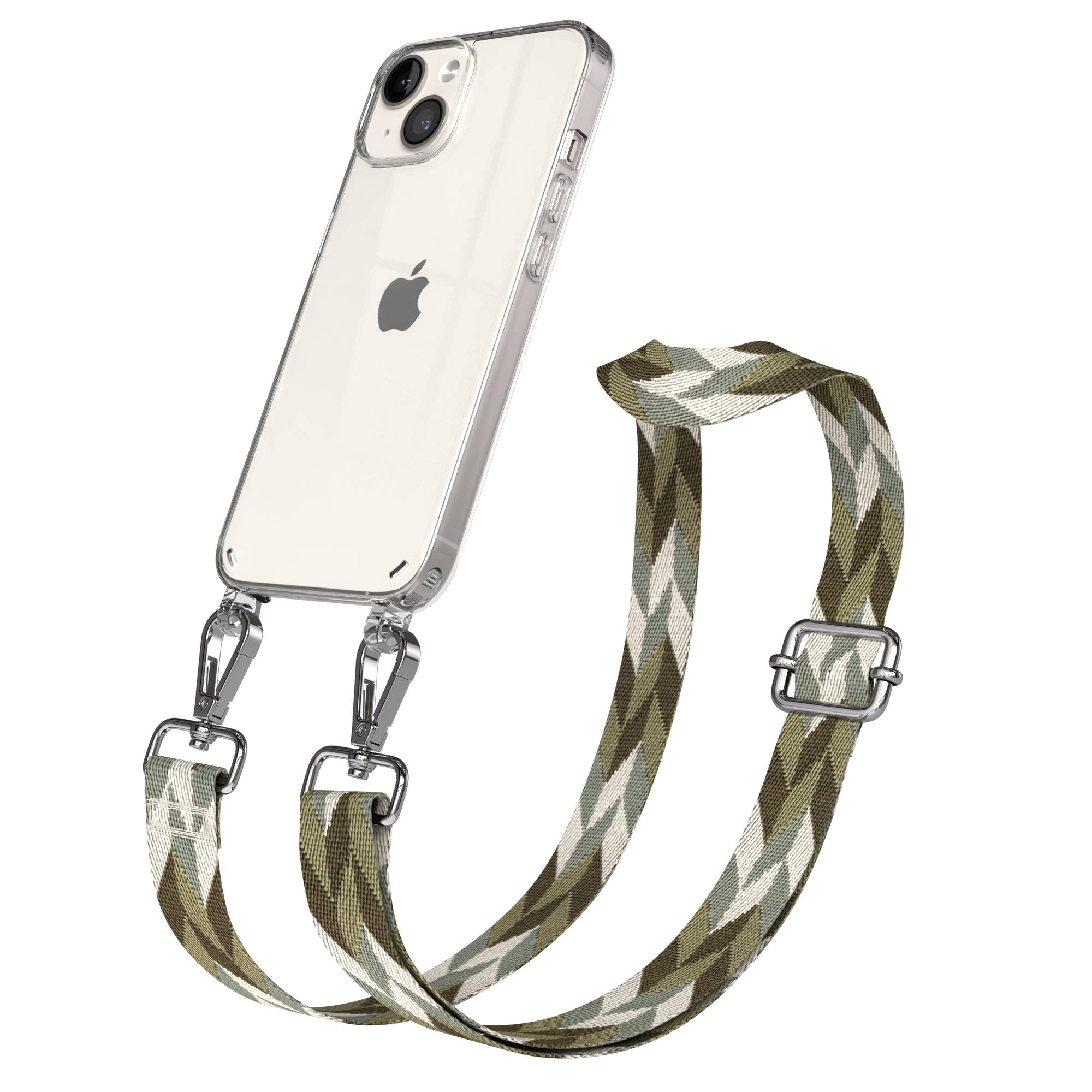 iPhone 14 Handykette mit verstellbarem Boho Band von EAZY CASE