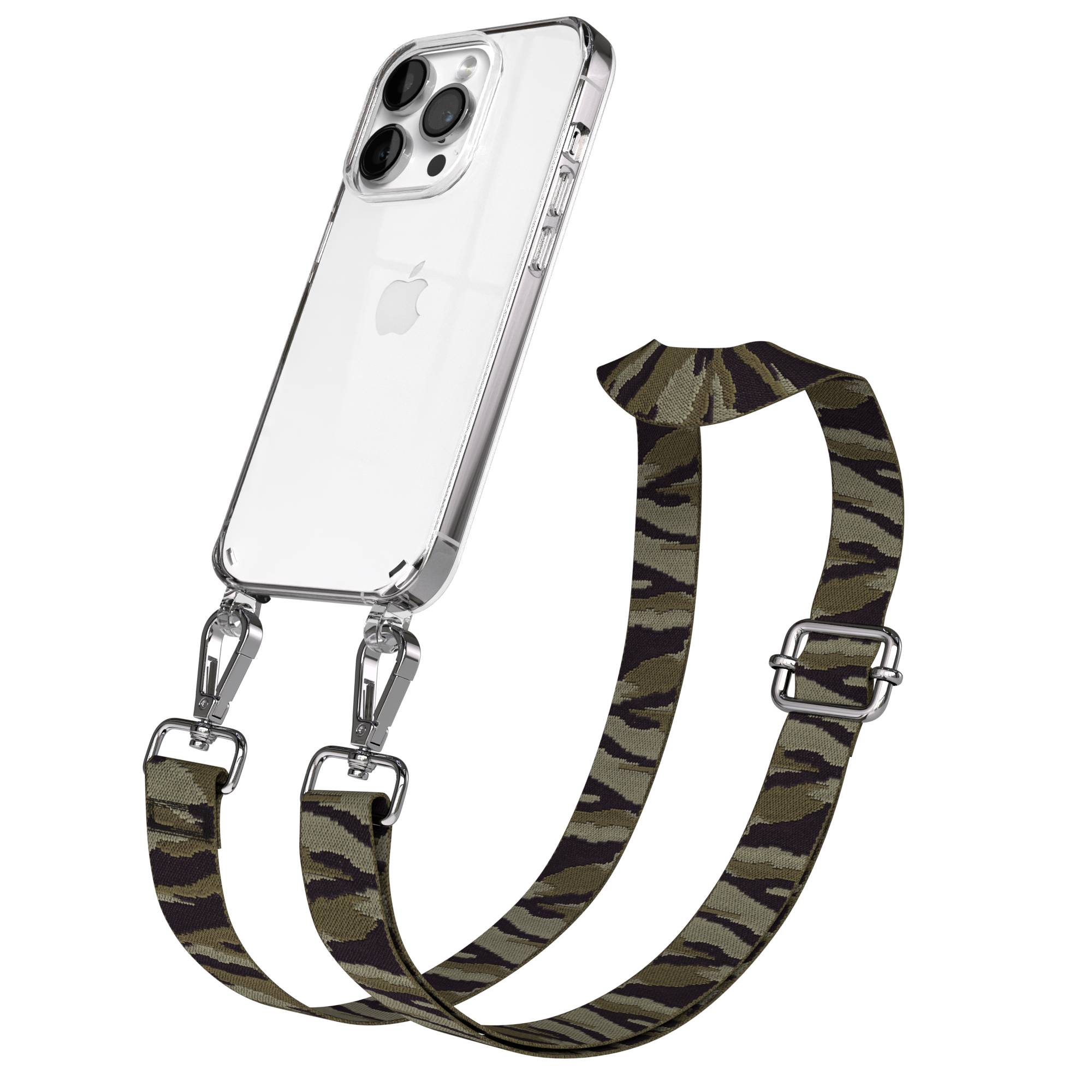 iPhone 14 Pro Handykette mit verstellbarem Boho Tragegurt von EAZY CASE