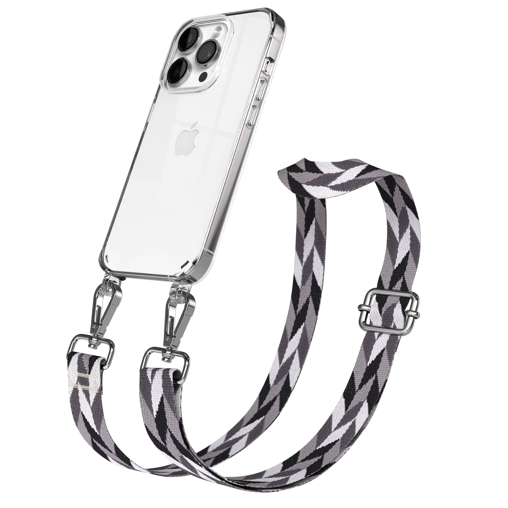 iPhone 14 Pro Handykette mit verstellbarem Boho Tragegurt von EAZY CASE