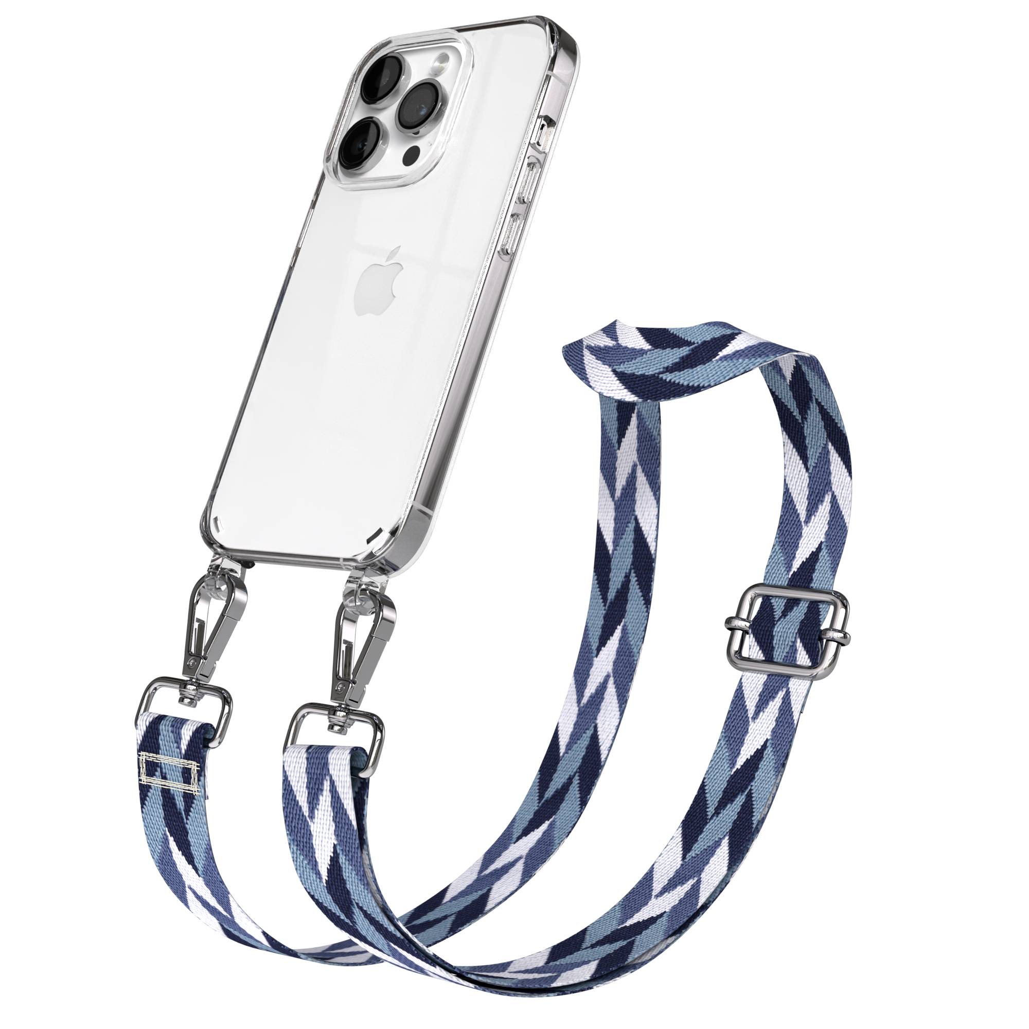 iPhone 14 Pro Handykette mit verstellbarem Boho Tragegurt von EAZY CASE