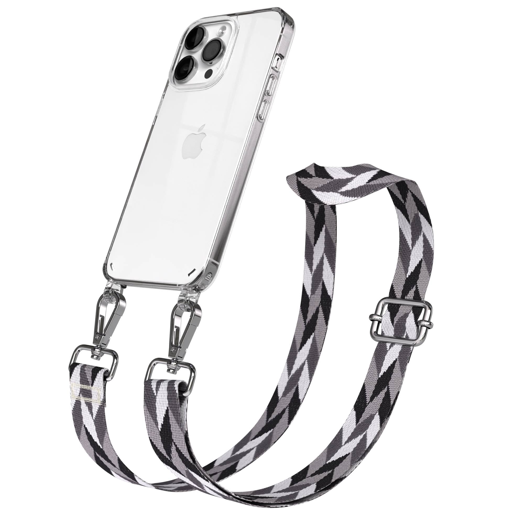 iPhone 14 Pro Max Handykette mit Boho Band verstellbar