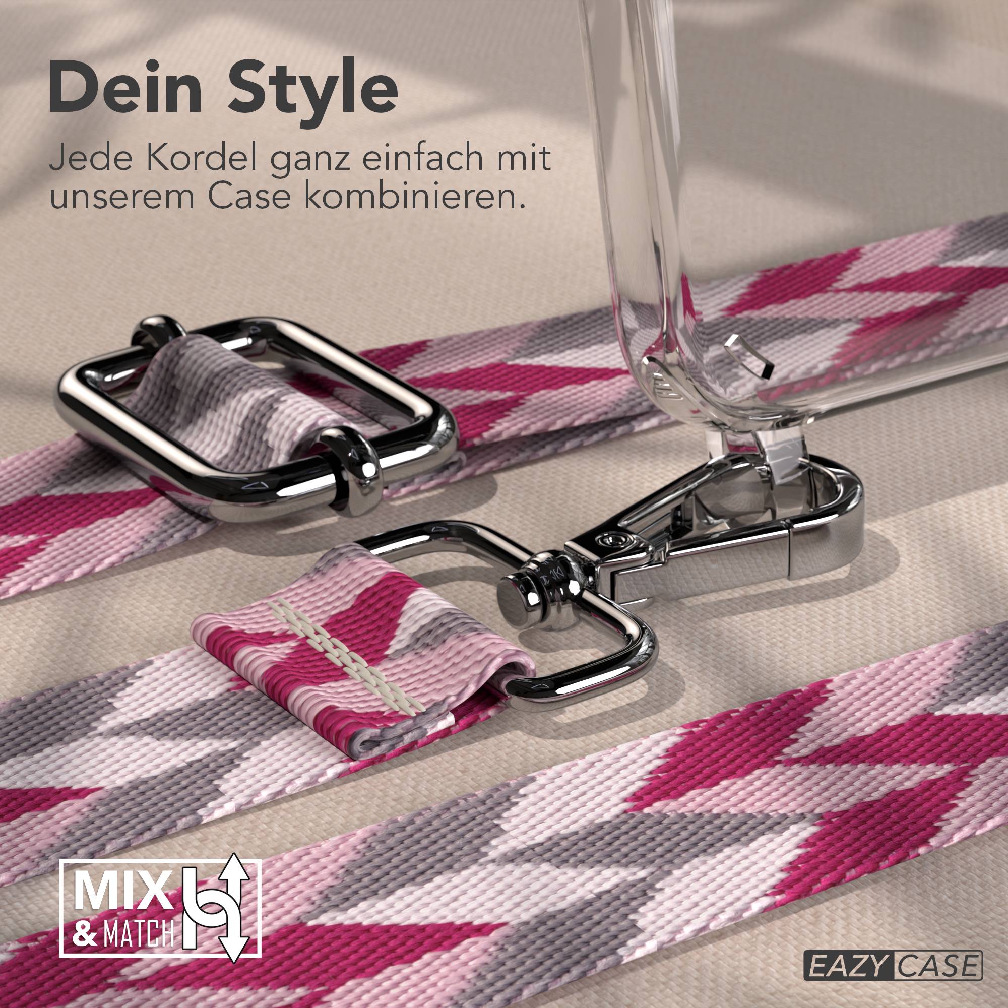 Samsung Galaxy S23 Handykette mit Boho Band und verstellbarem Riemen