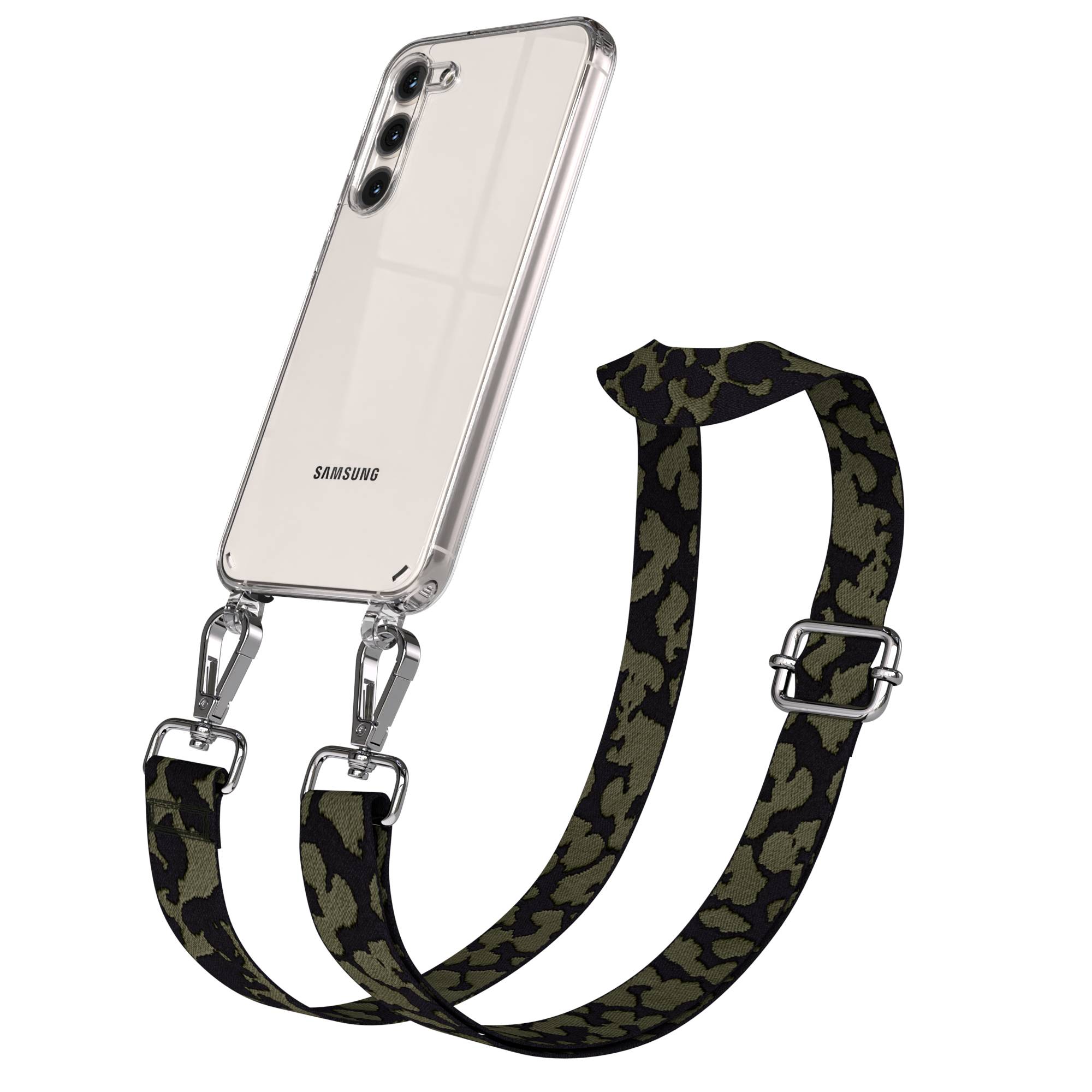 Samsung Galaxy S23 Plus Handykette mit Boho Band Umhängegurt Set