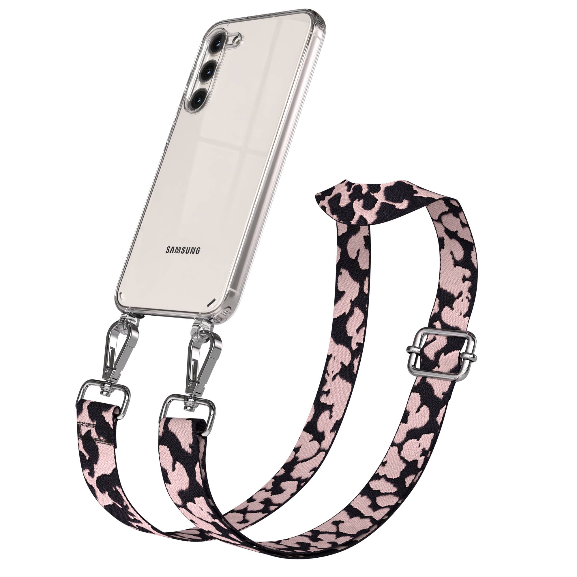 Samsung Galaxy S23 Plus Handykette mit Boho Band Umhängegurt Set