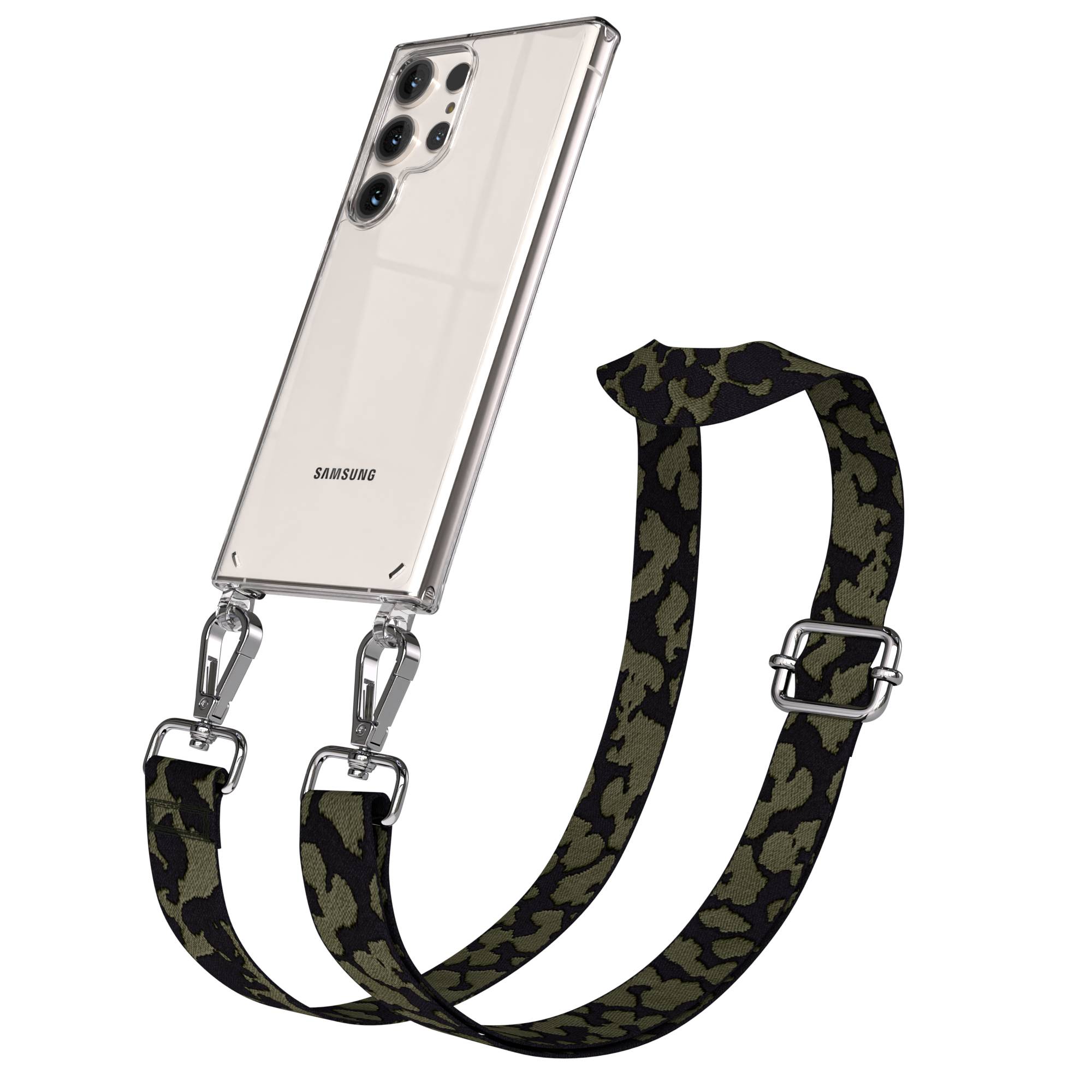 Samsung Galaxy S23 Ultra Handykette mit Boho Band verstellbar