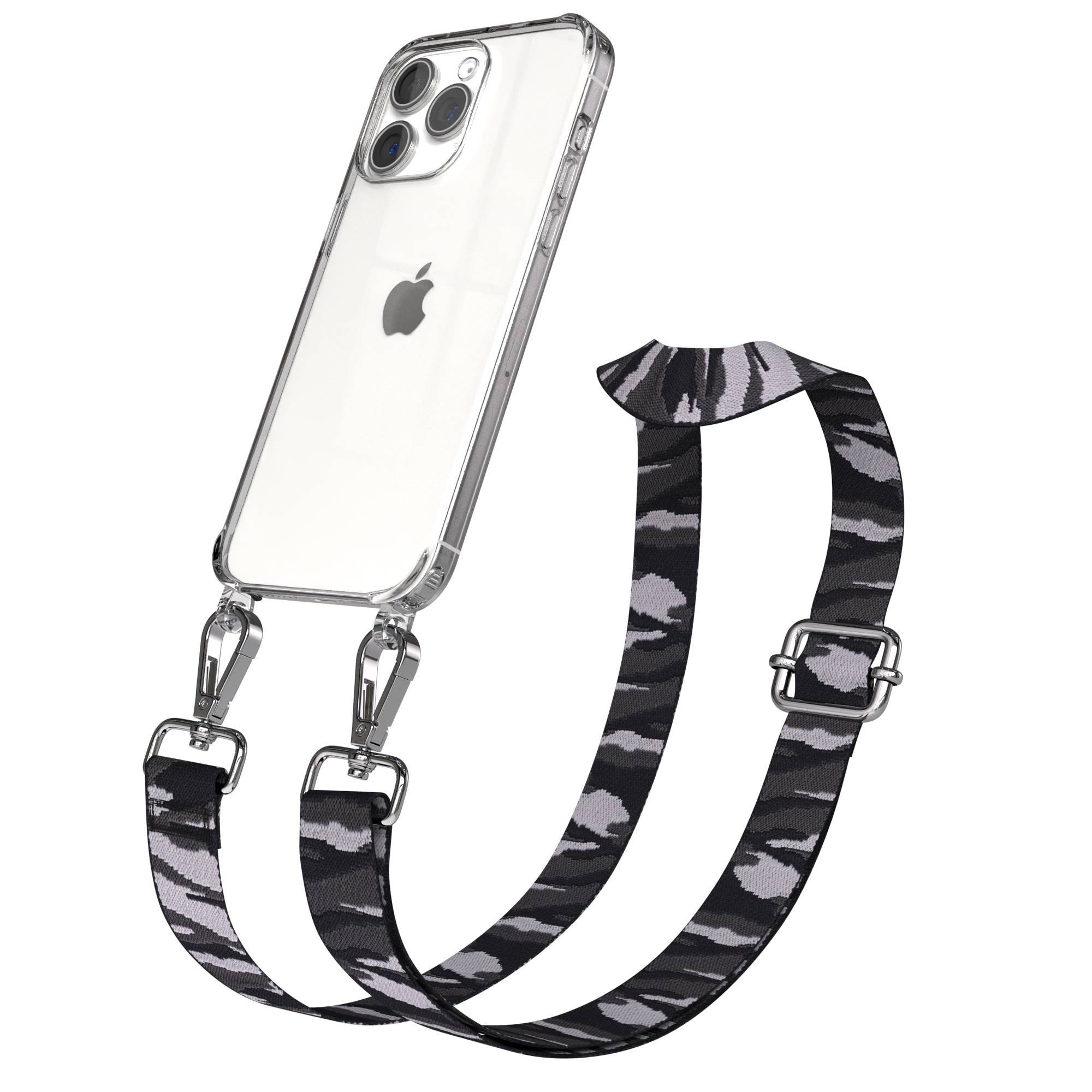 iPhone 15 Pro Max Handykette mit verstellbarem Boho Band Set