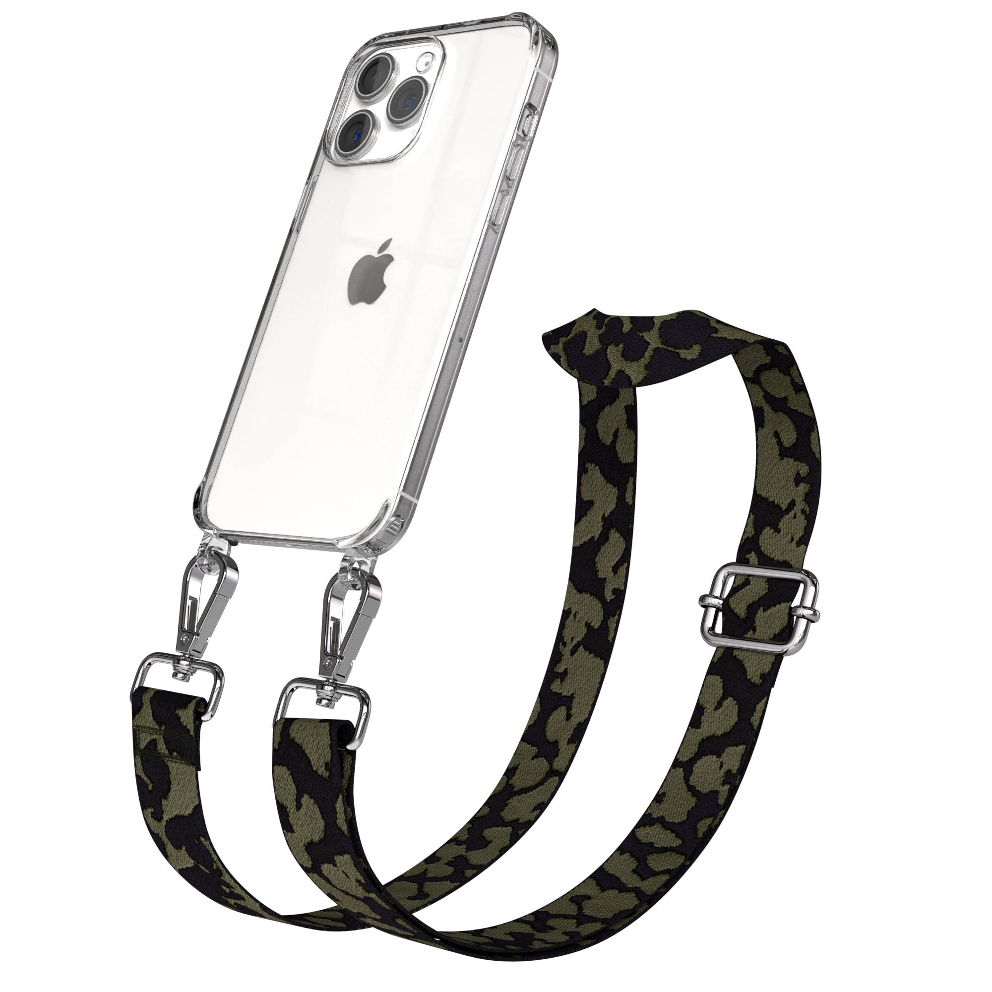 iPhone 15 Pro Max Handykette mit verstellbarem Boho Band Set