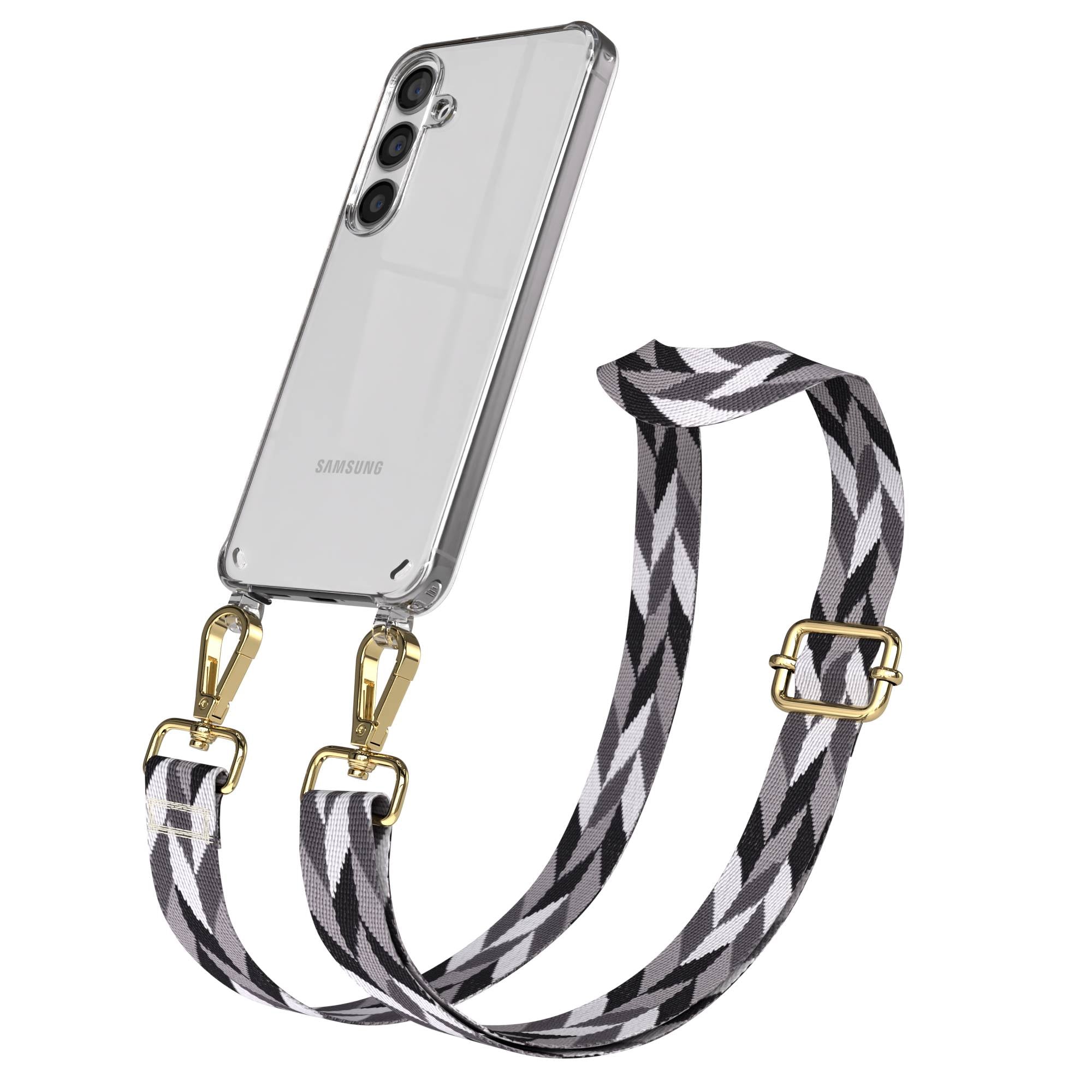 Samsung Galaxy S24 Handykette mit verstellbarem Boho Band Set