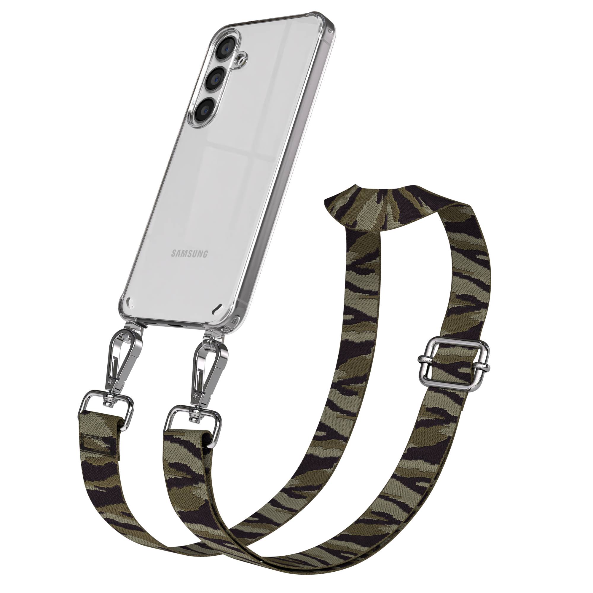 Samsung Galaxy S24 Handykette mit verstellbarem Boho Band Set