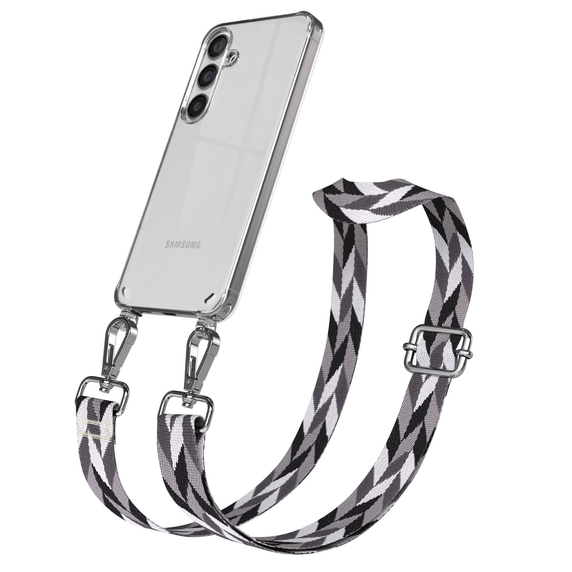 Samsung Galaxy S24 Handykette mit verstellbarem Boho Band Set