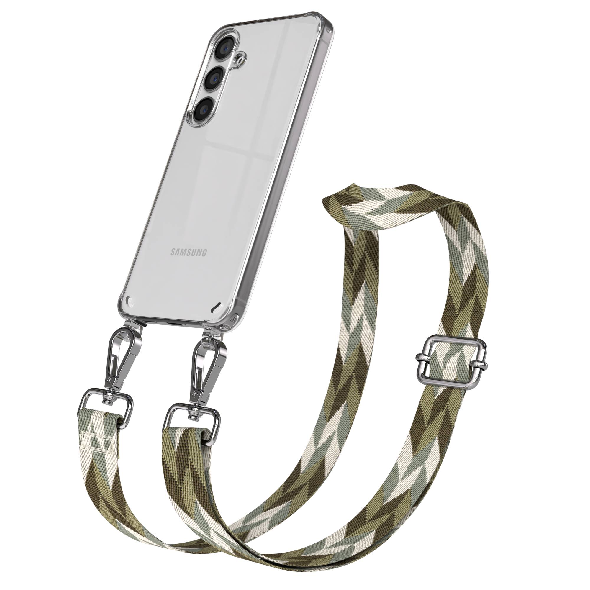 Samsung Galaxy S24 Handykette mit verstellbarem Boho Band Set