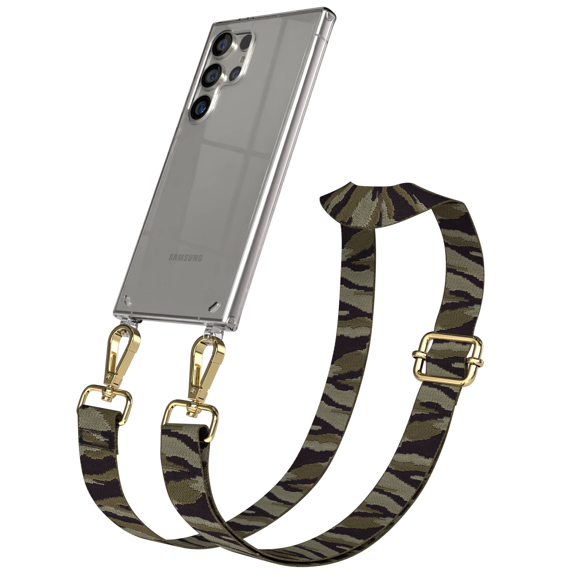 Samsung Galaxy S24 Ultra Handykette mit Boho Band zum Umhängen