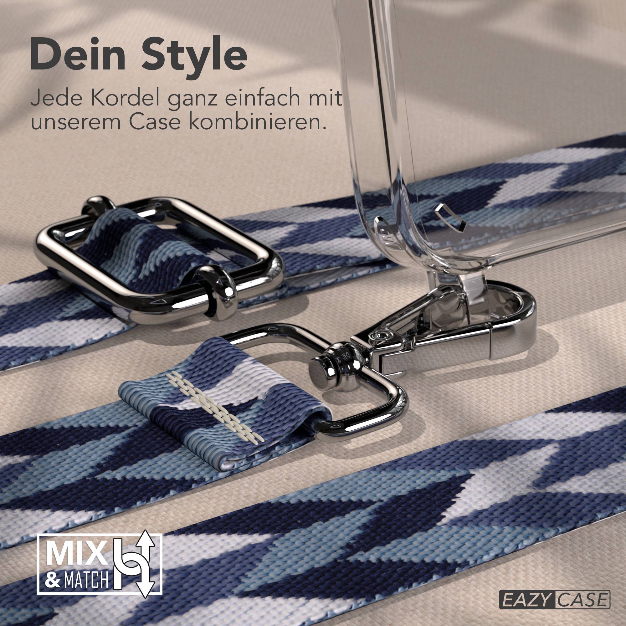 Samsung Galaxy A55 Handykette mit Boho Band und verstellbarem Riemen