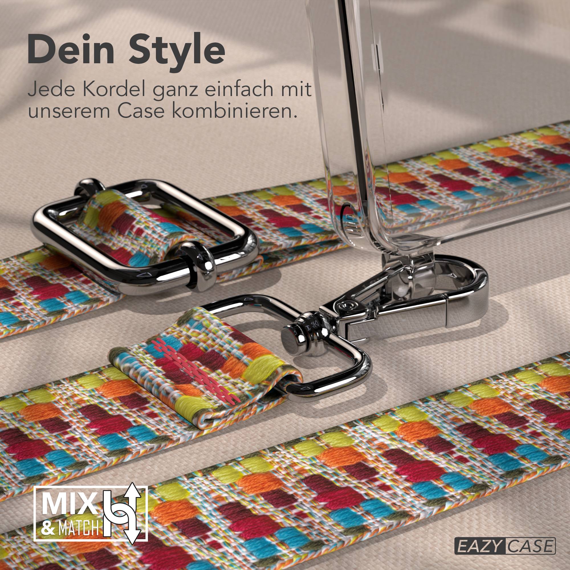 Samsung Galaxy S25 Ultra Handykette mit verstellbarem Boho Trageriemen Set