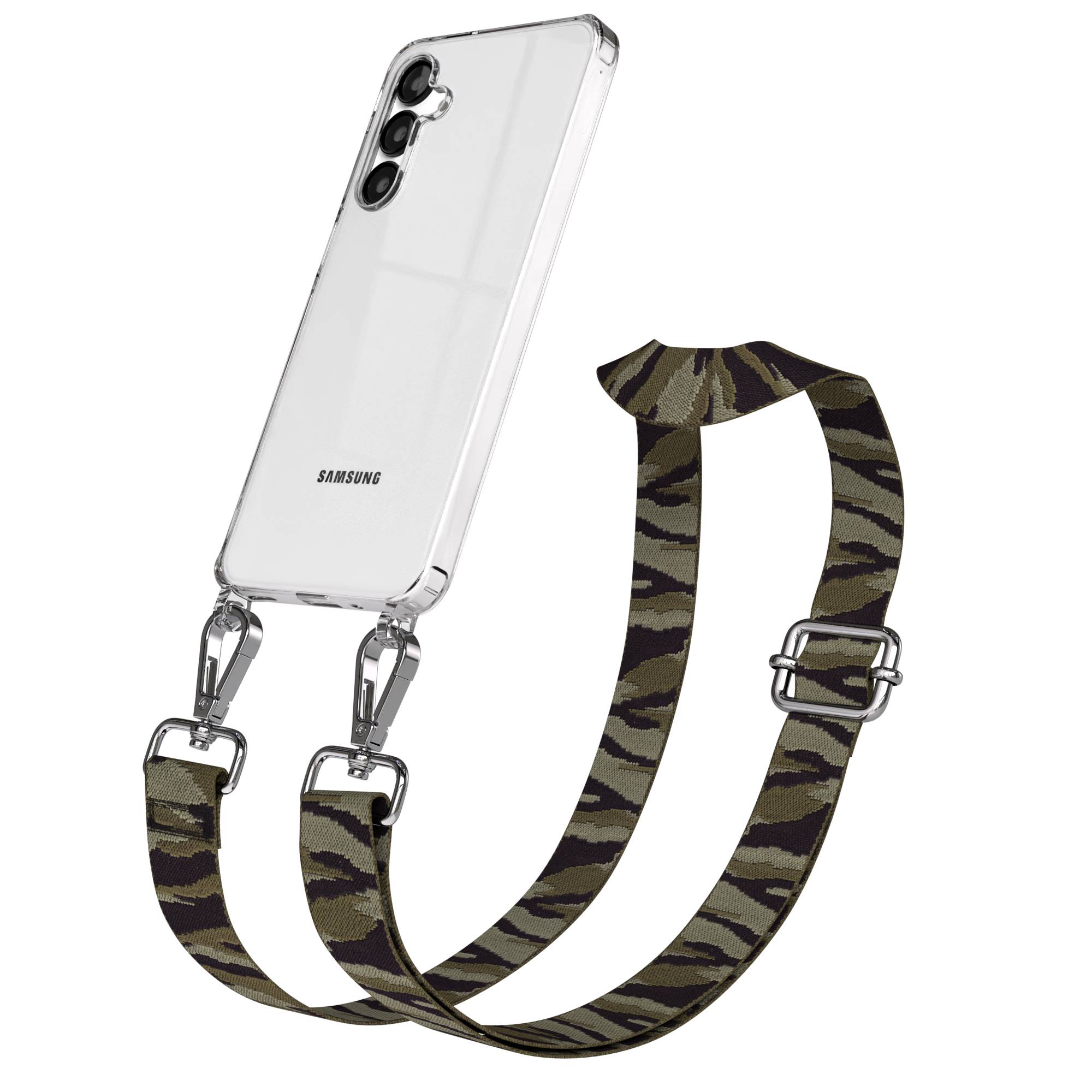 Samsung Galaxy A16 Handykette mit Boho Band verstellbar EAZY CASE