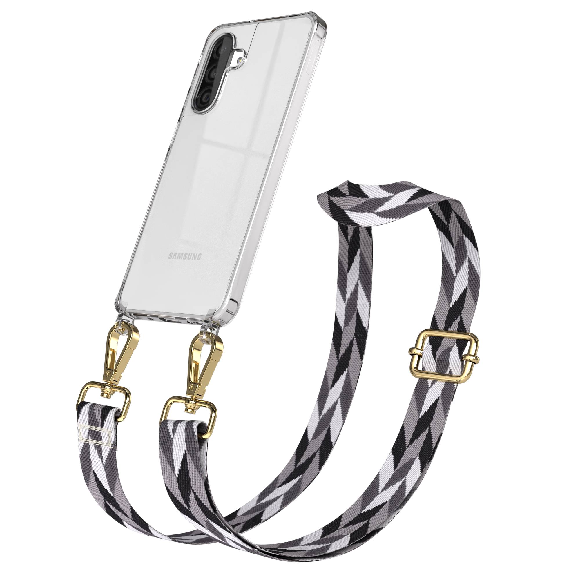 Samsung Galaxy A26 Handykette mit verstellbarem Trageriemen und Boho Band