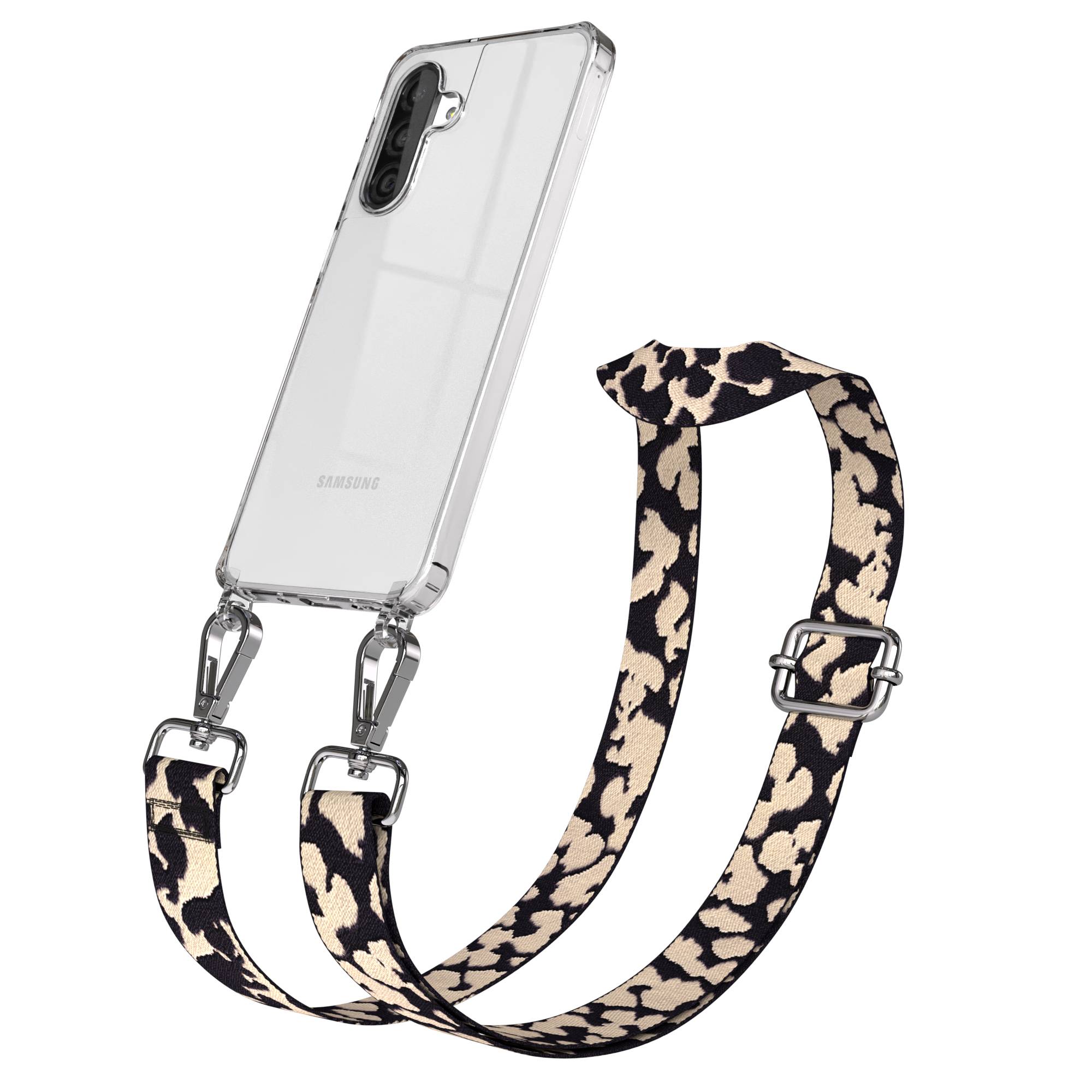 Samsung Galaxy A26 Handykette mit verstellbarem Trageriemen und Boho Band