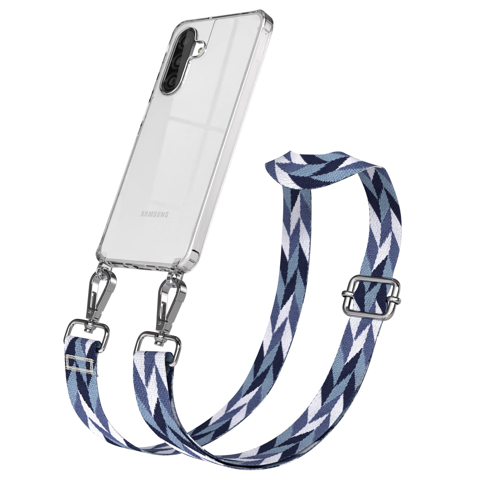 Samsung Galaxy A26 Handykette mit verstellbarem Trageriemen und Boho Band