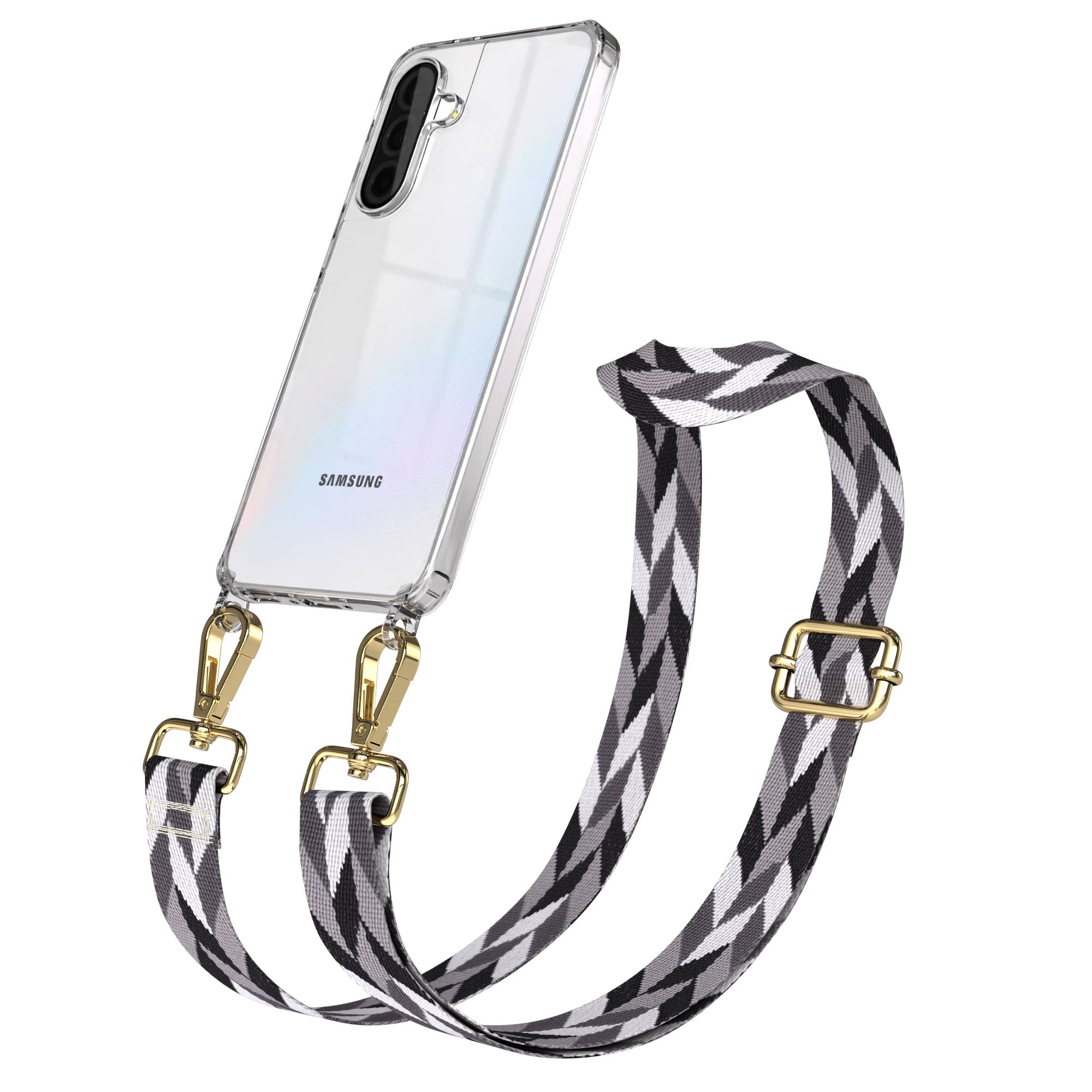 Samsung Galaxy A36 Handykette mit Boho Band verstellbar