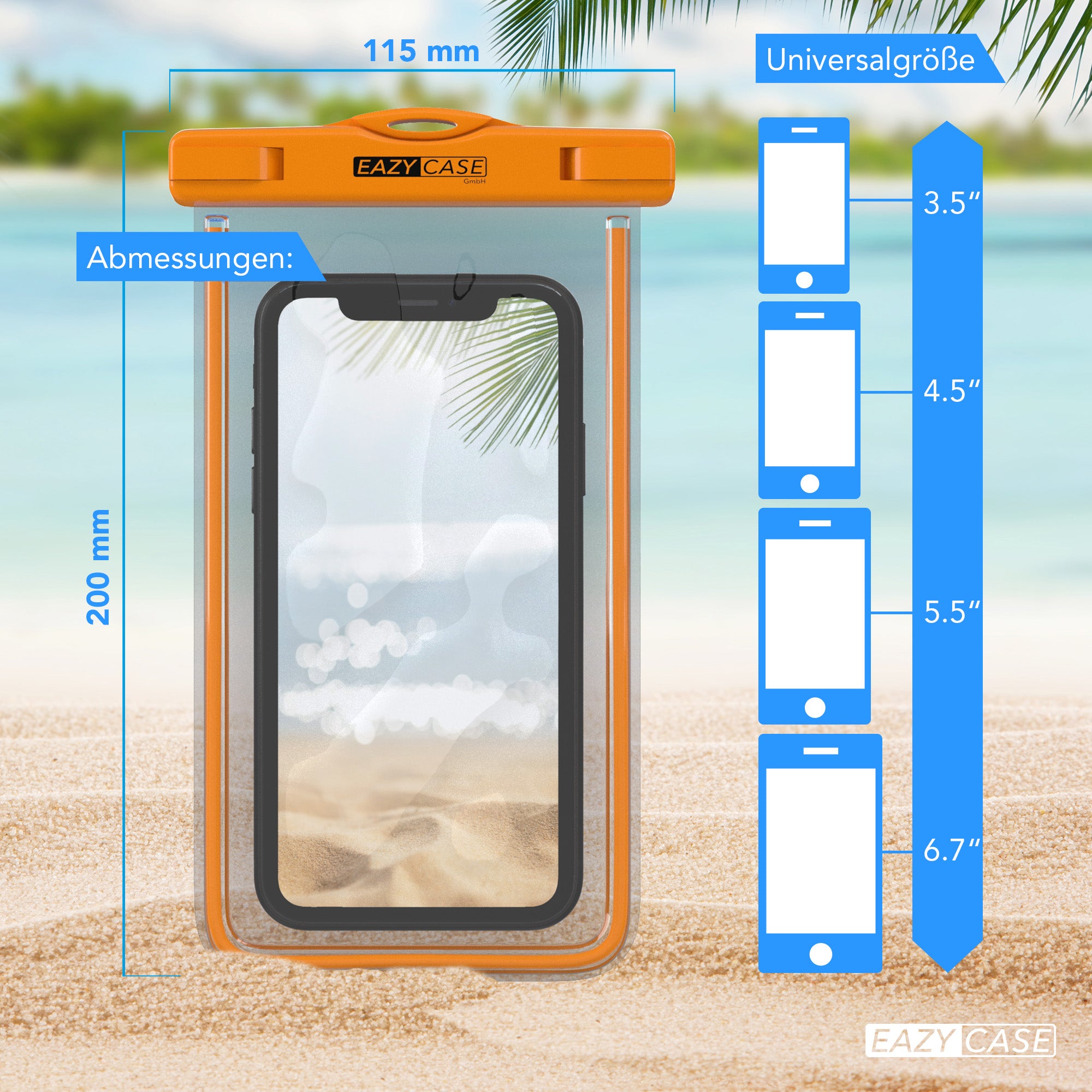 Universal Wasserdichte Handytasche