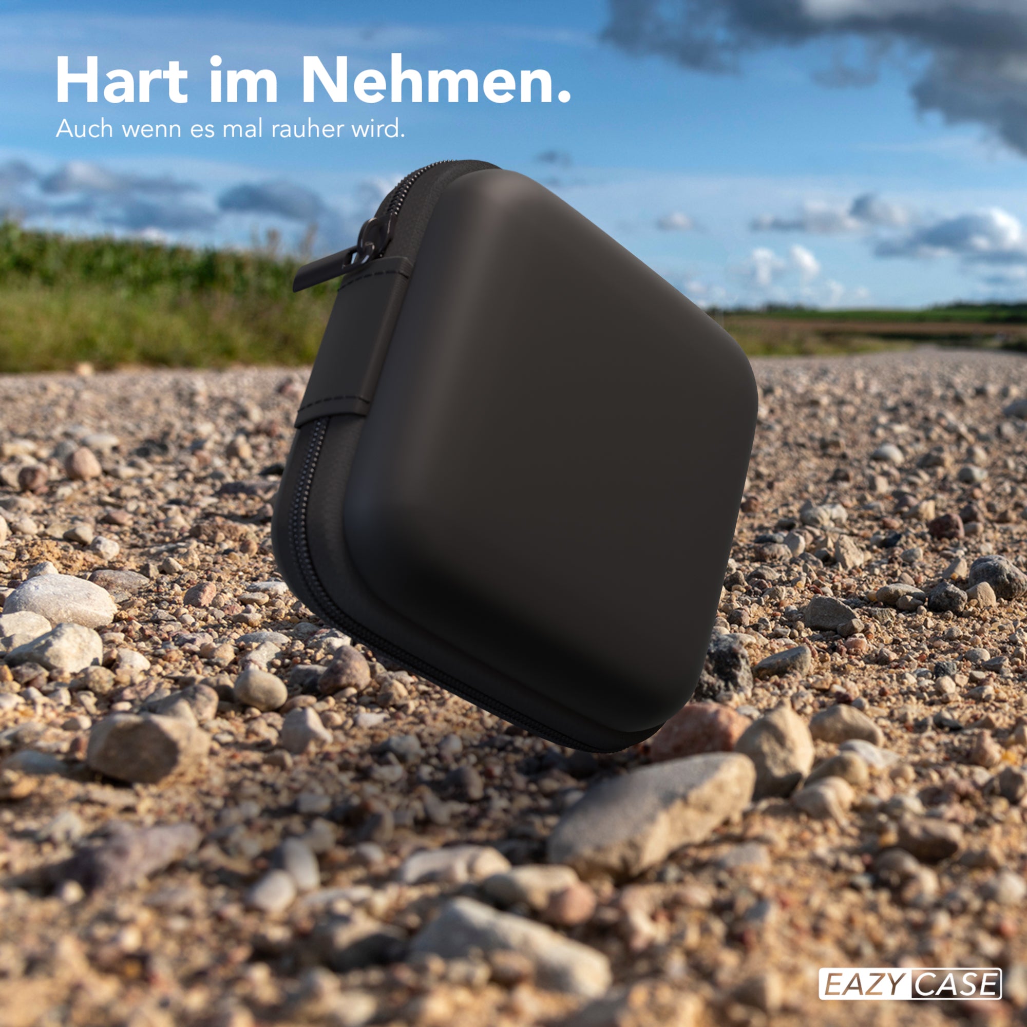 Universal Tasche für In-Ear Kopfhörer mit Netzfach