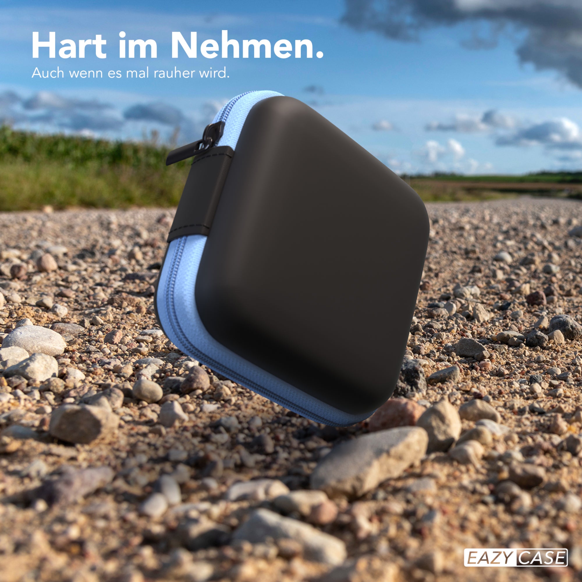 Universal Tasche für In-Ear Kopfhörer mit Netzfach